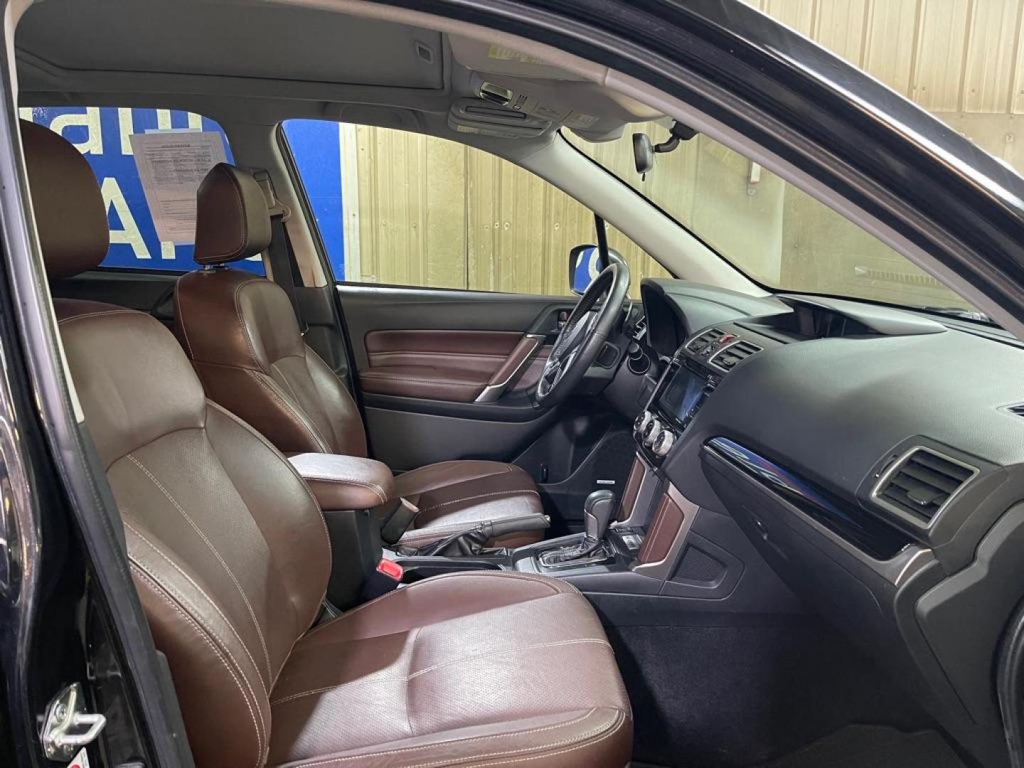 2017 BLACK SUBARU FORESTER 2.0XT TOURING (JF2SJGWC2HH) with an 2.0L engine, Continuously Variable transmission, located at 2525 S. Cushman, Fairbanks, AK, 99701, (907) 452-5707, 64.824036, -147.712311 - Photo#3