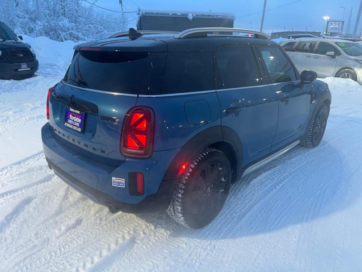 2023 BLUE MINI COOPER S COUNTRYMAN ALL4 (WMZ83BR0XP3) with an 2.0L engine, Automatic transmission, located at 2525 S. Cushman, Fairbanks, AK, 99701, (907) 452-5707, 64.824036, -147.712311 - Photo#2
