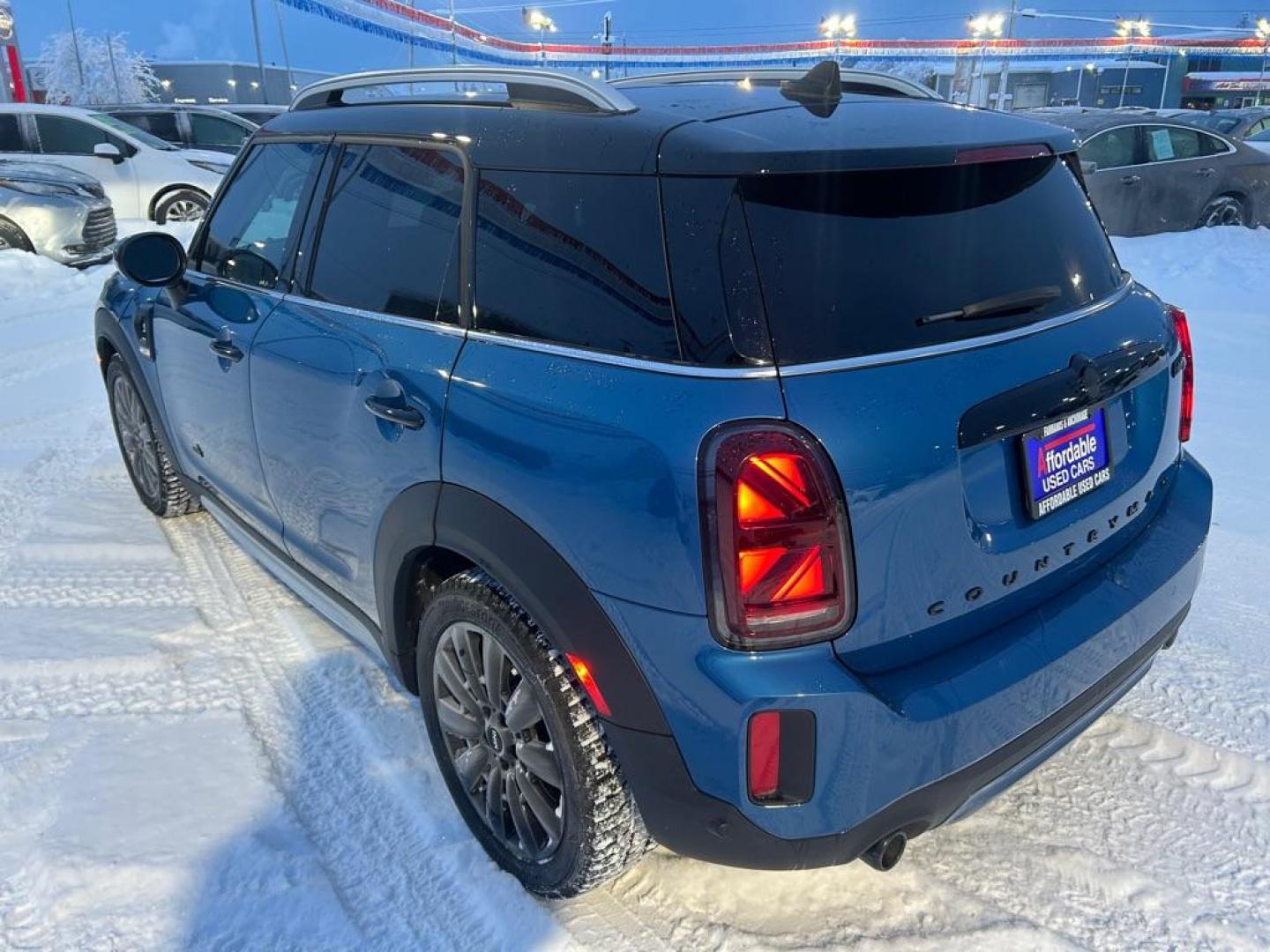 2023 BLUE MINI COOPER S COUNTRYMAN ALL4 (WMZ83BR0XP3) with an 2.0L engine, Automatic transmission, located at 2525 S. Cushman, Fairbanks, AK, 99701, (907) 452-5707, 64.824036, -147.712311 - Photo#3