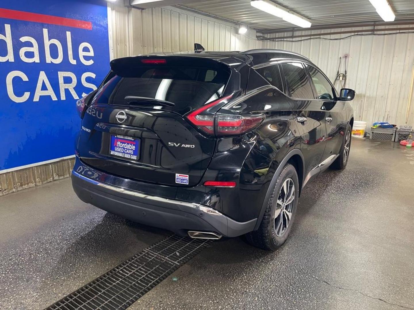 2024 BLACK NISSAN MURANO SV (5N1AZ2BS1RC) with an 3.5L engine, Continuously Variable transmission, located at 2525 S. Cushman, Fairbanks, AK, 99701, (907) 452-5707, 64.824036, -147.712311 - Photo#2