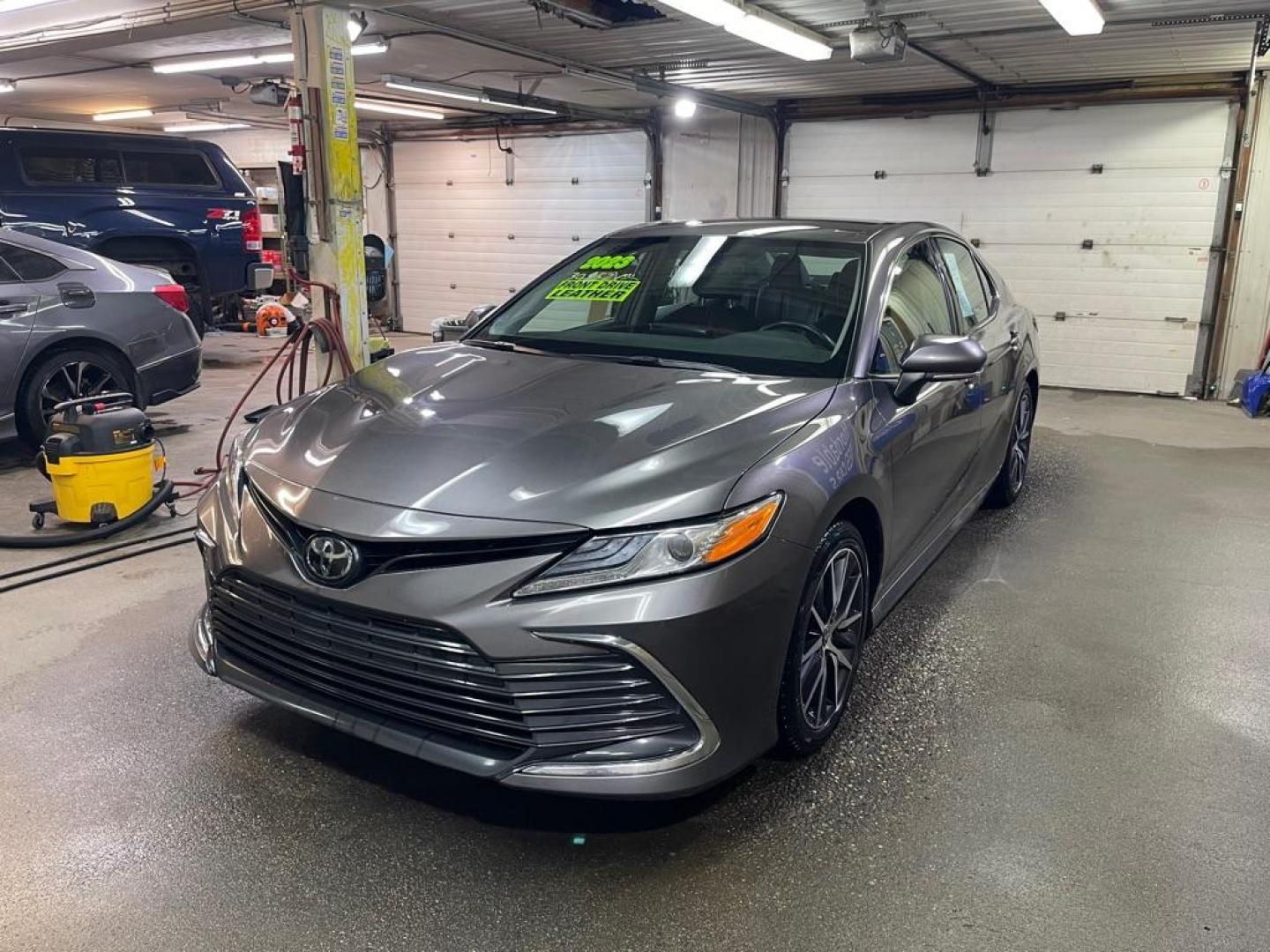 2023 GRAY TOYOTA CAMRY XLE (4T1F11AK8PU) with an 2.5L engine, Automatic transmission, located at 2525 S. Cushman, Fairbanks, AK, 99701, (907) 452-5707, 64.824036, -147.712311 - Photo#1