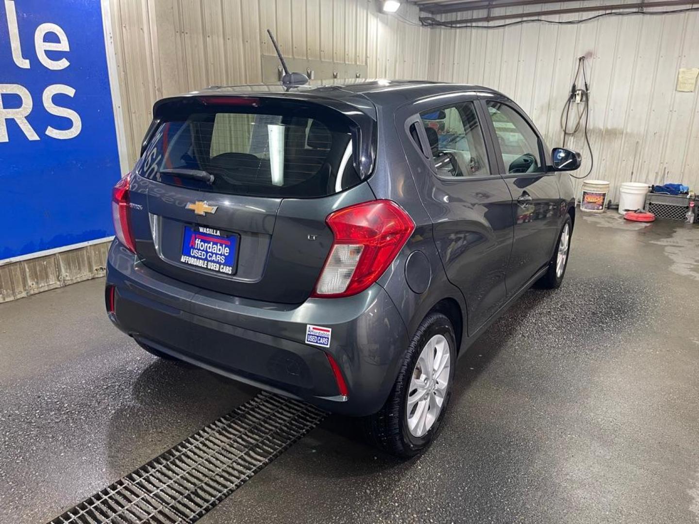2021 BLACK CHEVROLET SPARK 1LT (KL8CD6SA7MC) with an 1.4L engine, Continuously Variable transmission, located at 2525 S. Cushman, Fairbanks, AK, 99701, (907) 452-5707, 64.824036, -147.712311 - Photo#2