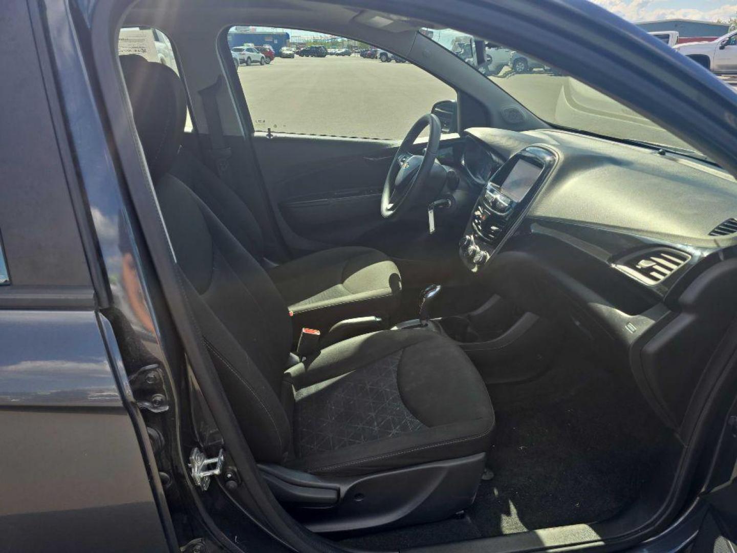 2021 BLACK CHEVROLET SPARK 1LT (KL8CD6SA7MC) with an 1.4L engine, Continuously Variable transmission, located at 2525 S. Cushman, Fairbanks, AK, 99701, (907) 452-5707, 64.824036, -147.712311 - Photo#3