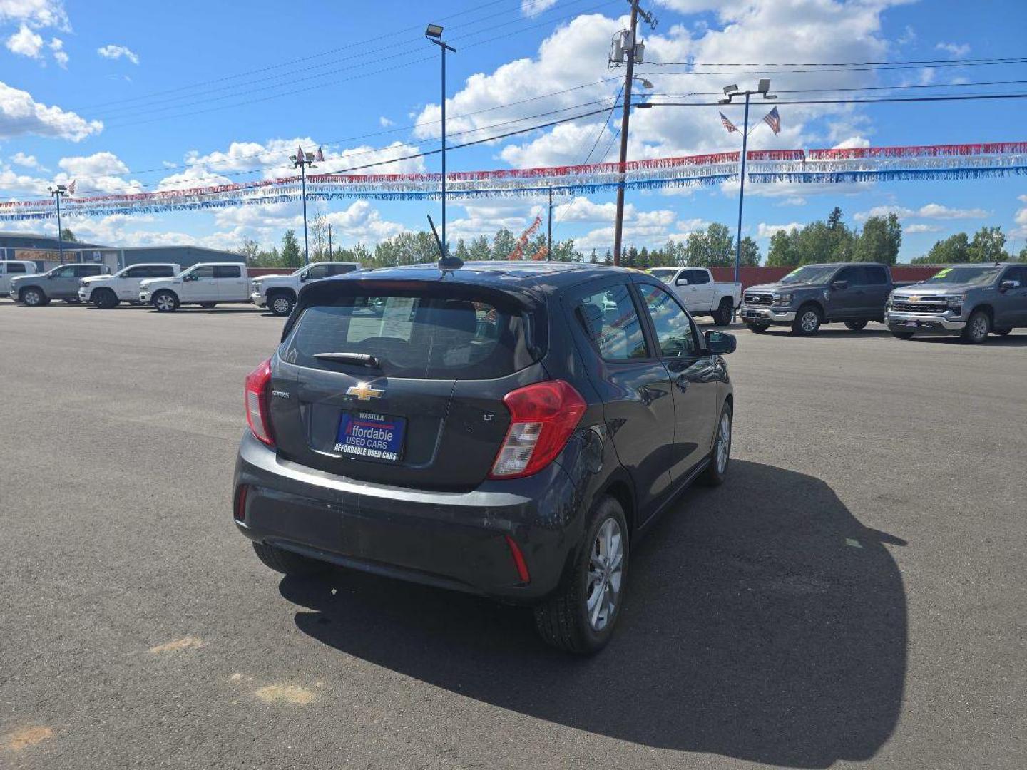 2021 BLACK CHEVROLET SPARK 1LT (KL8CD6SA7MC) with an 1.4L engine, Continuously Variable transmission, located at 2525 S. Cushman, Fairbanks, AK, 99701, (907) 452-5707, 64.824036, -147.712311 - Photo#2