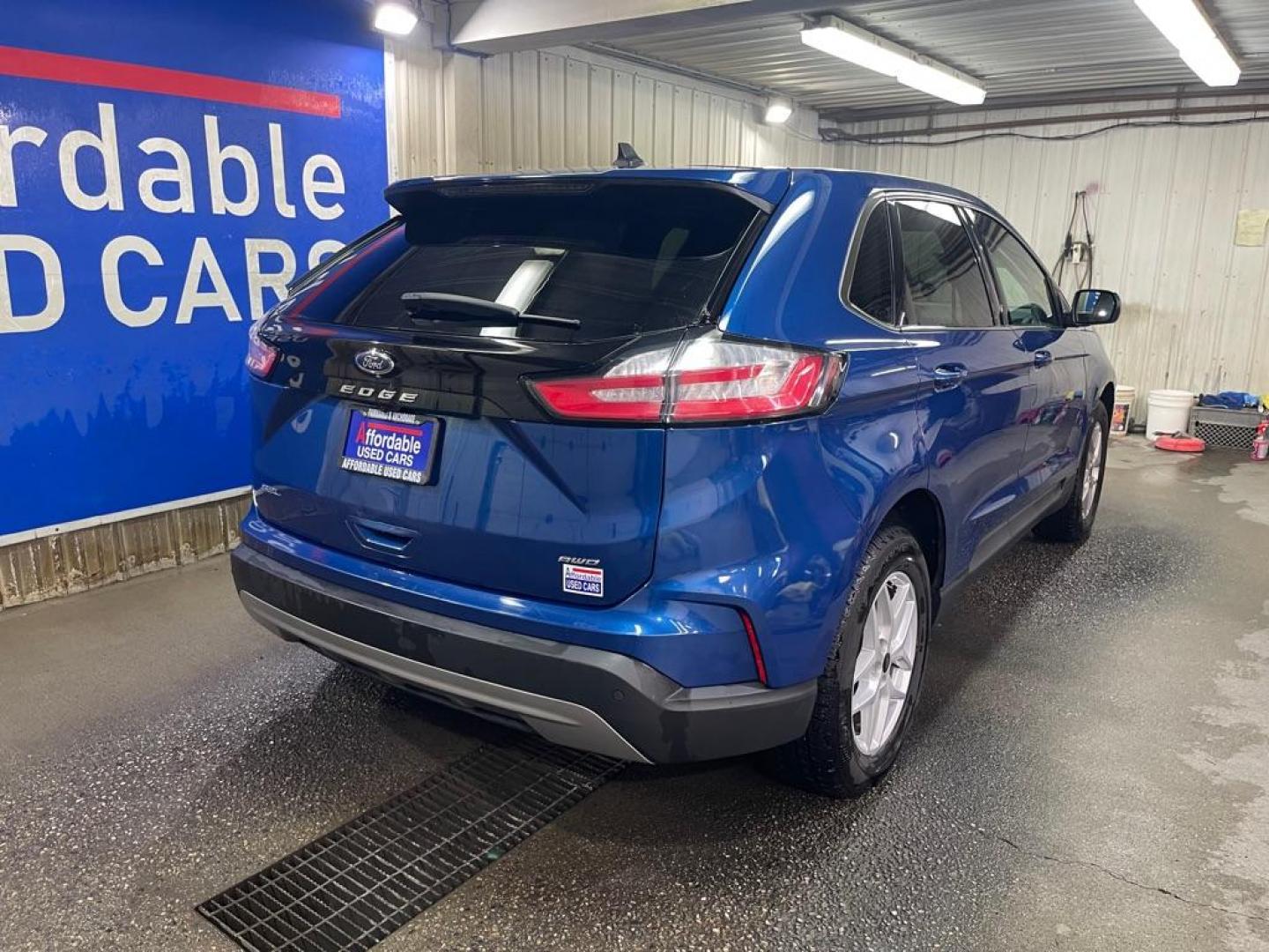 2024 BLUE FORD EDGE SEL (2FMPK4J98RB) with an 2.0L engine, Automatic transmission, located at 2525 S. Cushman, Fairbanks, AK, 99701, (907) 452-5707, 64.824036, -147.712311 - Photo#2