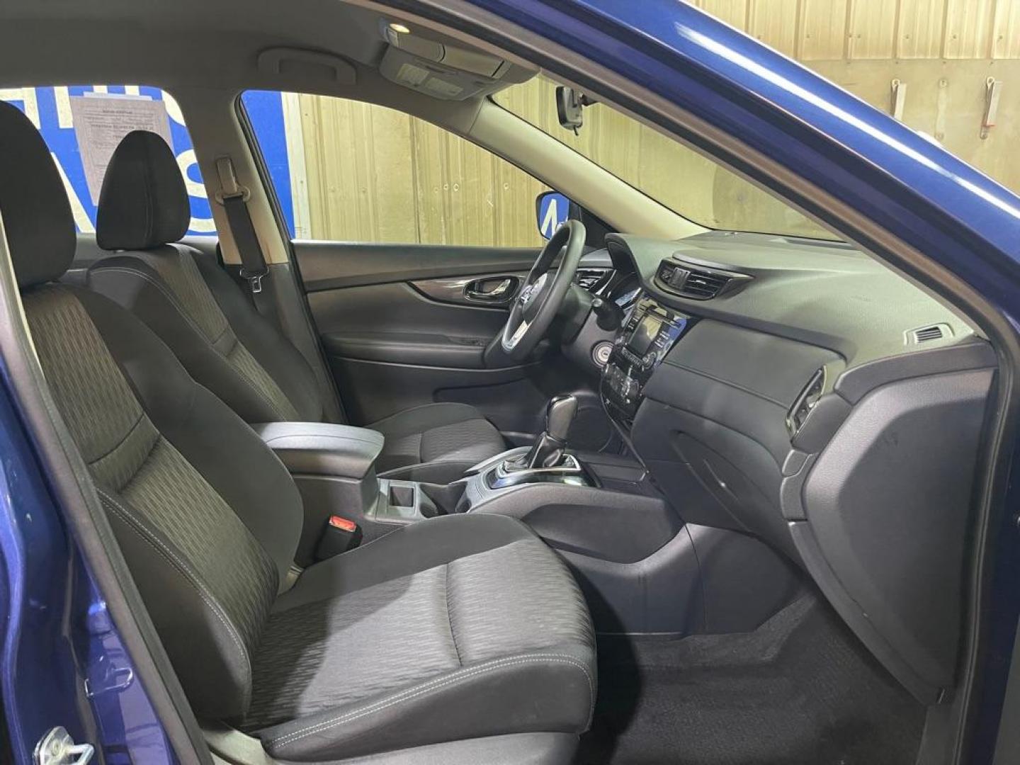 2017 BLUE NISSAN ROGUE S (KNMAT2MV5HP) with an 2.5L engine, Continuously Variable transmission, located at 2525 S. Cushman, Fairbanks, AK, 99701, (907) 452-5707, 64.824036, -147.712311 - Photo#3