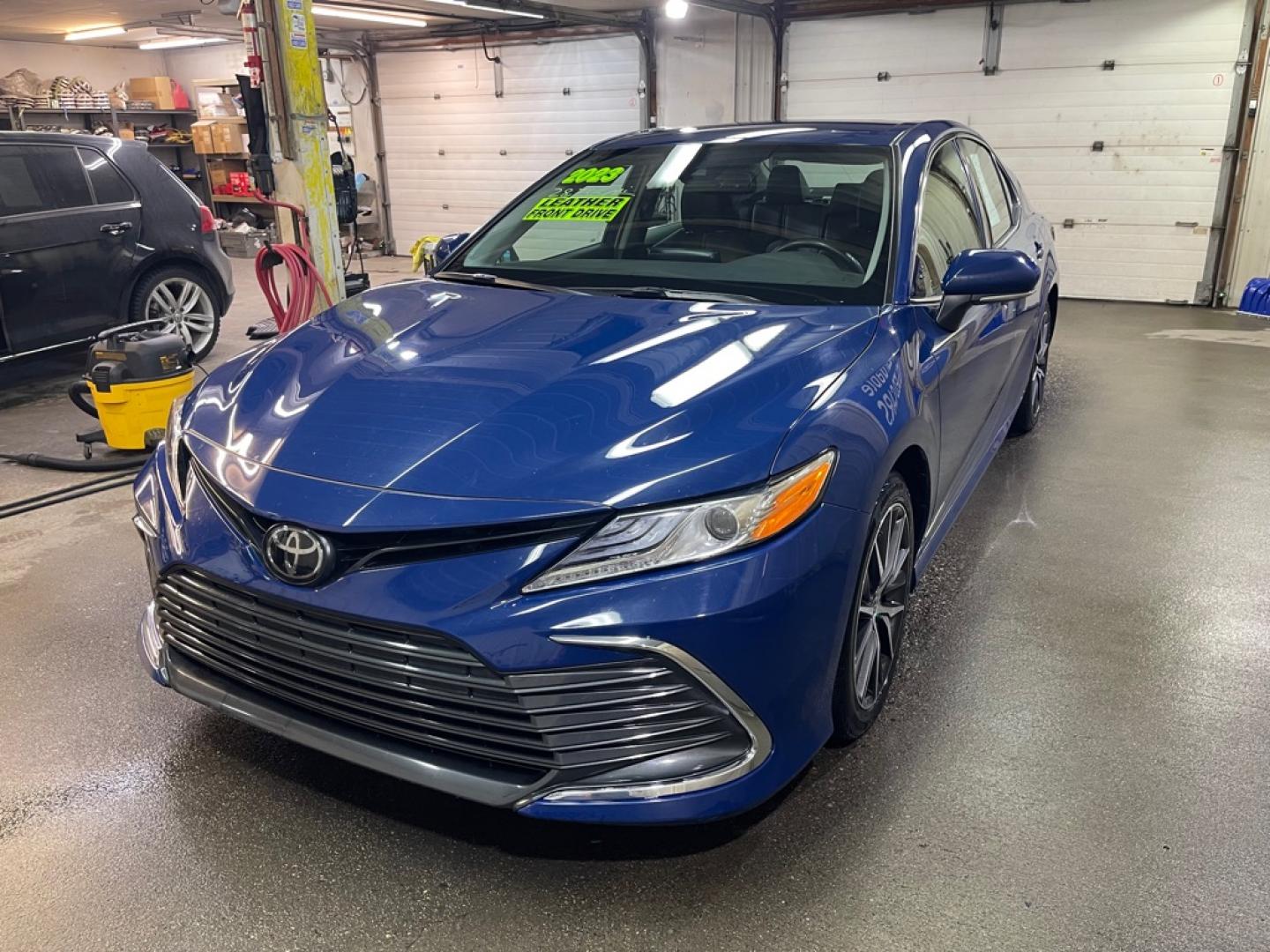 2023 BLUE TOYOTA CAMRY XLE XLE (4T1F11AK3PU) with an 2.5L engine, Automatic transmission, located at 2525 S. Cushman, Fairbanks, AK, 99701, (907) 452-5707, 64.824036, -147.712311- Photo#1