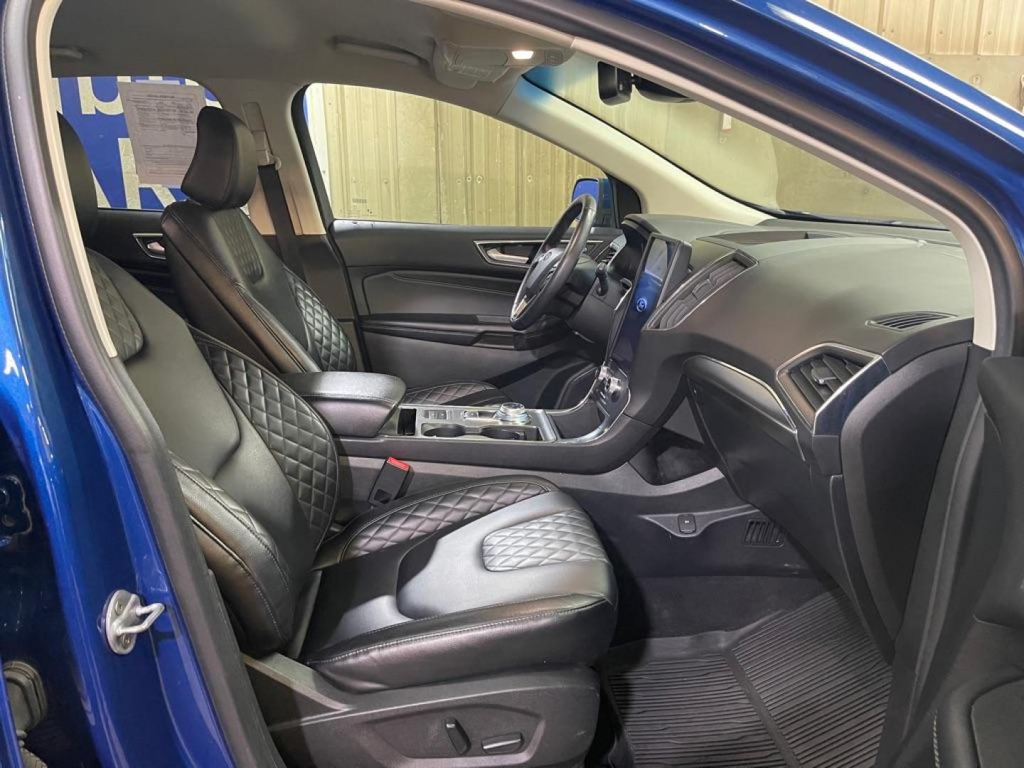 2023 BLUE FORD EDGE TITANIUM (2FMPK4K96PB) with an 2.0L engine, Automatic transmission, located at 2525 S. Cushman, Fairbanks, AK, 99701, (907) 452-5707, 64.824036, -147.712311 - Photo#3