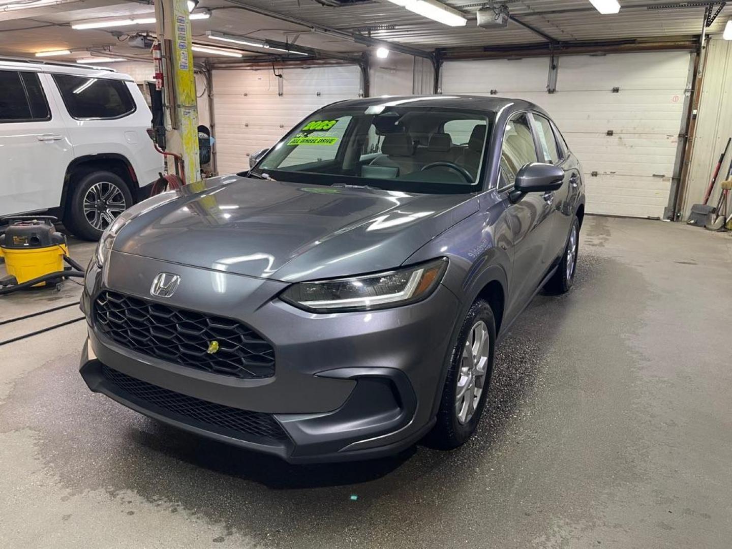 2023 GRAY HONDA HR-V LX (3CZRZ2H31PM) with an 2.0L engine, Continuously Variable transmission, located at 2525 S. Cushman, Fairbanks, AK, 99701, (907) 452-5707, 64.824036, -147.712311 - Photo#1