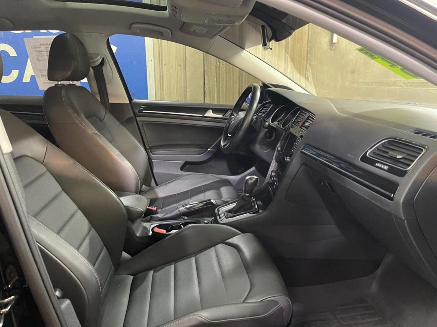 2015 BLACK VOLKSWAGEN GOLF TDI (3VW2A7AU0FM) with an 2L engine, Automatic transmission, located at 2525 S. Cushman, Fairbanks, AK, 99701, (907) 452-5707, 64.824036, -147.712311 - Photo#3