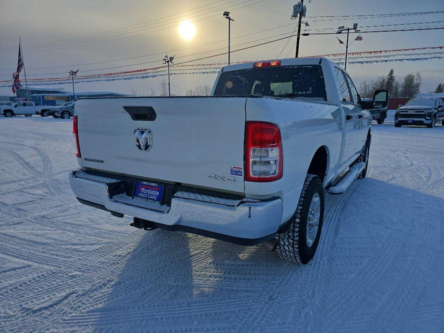 2024 WHITE RAM 2500 BIG HORN (3C6UR5DL7RG) with an 6.7L engine, Automatic transmission, located at 2525 S. Cushman, Fairbanks, AK, 99701, (907) 452-5707, 64.824036, -147.712311 - Photo#2