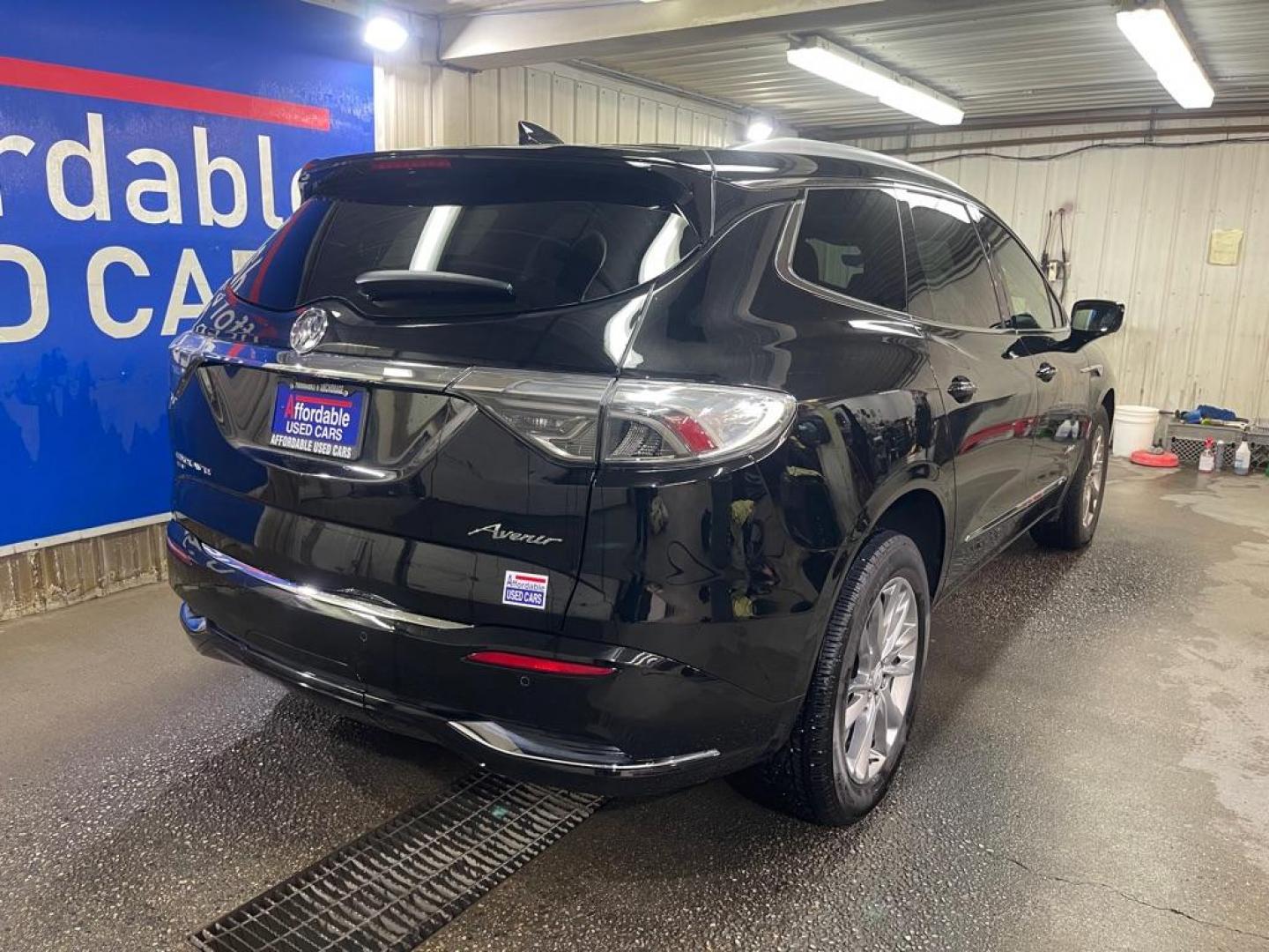 2023 BLACK BUICK ENCLAVE AVENIR (5GAEVCKW7PJ) with an 3.6L engine, Automatic transmission, located at 2525 S. Cushman, Fairbanks, AK, 99701, (907) 452-5707, 64.824036, -147.712311 - Photo#2