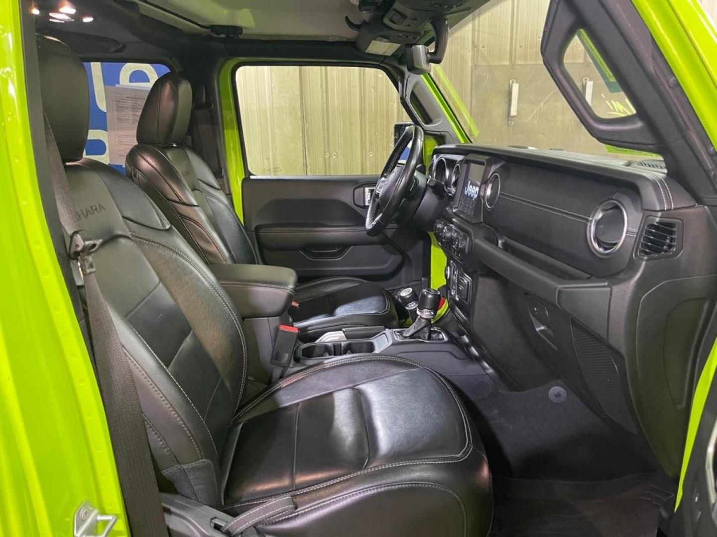 2021 GREEN JEEP WRANGLER UNLIMI SAHARA 4XE (1C4JJXP62MW) with an 2.0L engine, Automatic transmission, located at 2525 S. Cushman, Fairbanks, AK, 99701, (907) 452-5707, 64.824036, -147.712311 - Photo#3