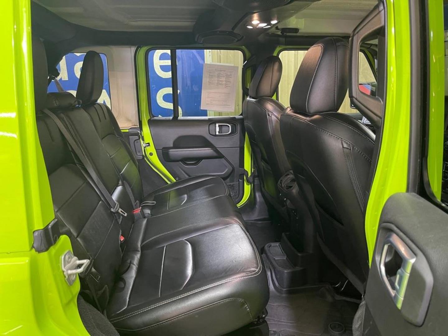 2021 GREEN JEEP WRANGLER UNLIMI SAHARA 4XE (1C4JJXP62MW) with an 2.0L engine, Automatic transmission, located at 2525 S. Cushman, Fairbanks, AK, 99701, (907) 452-5707, 64.824036, -147.712311 - Photo#4