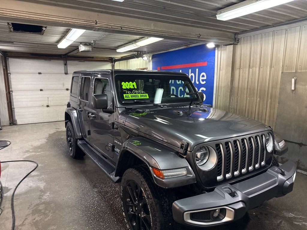 photo of 2021 JEEP WRANGLER UNLIMI SAHARA 4XE