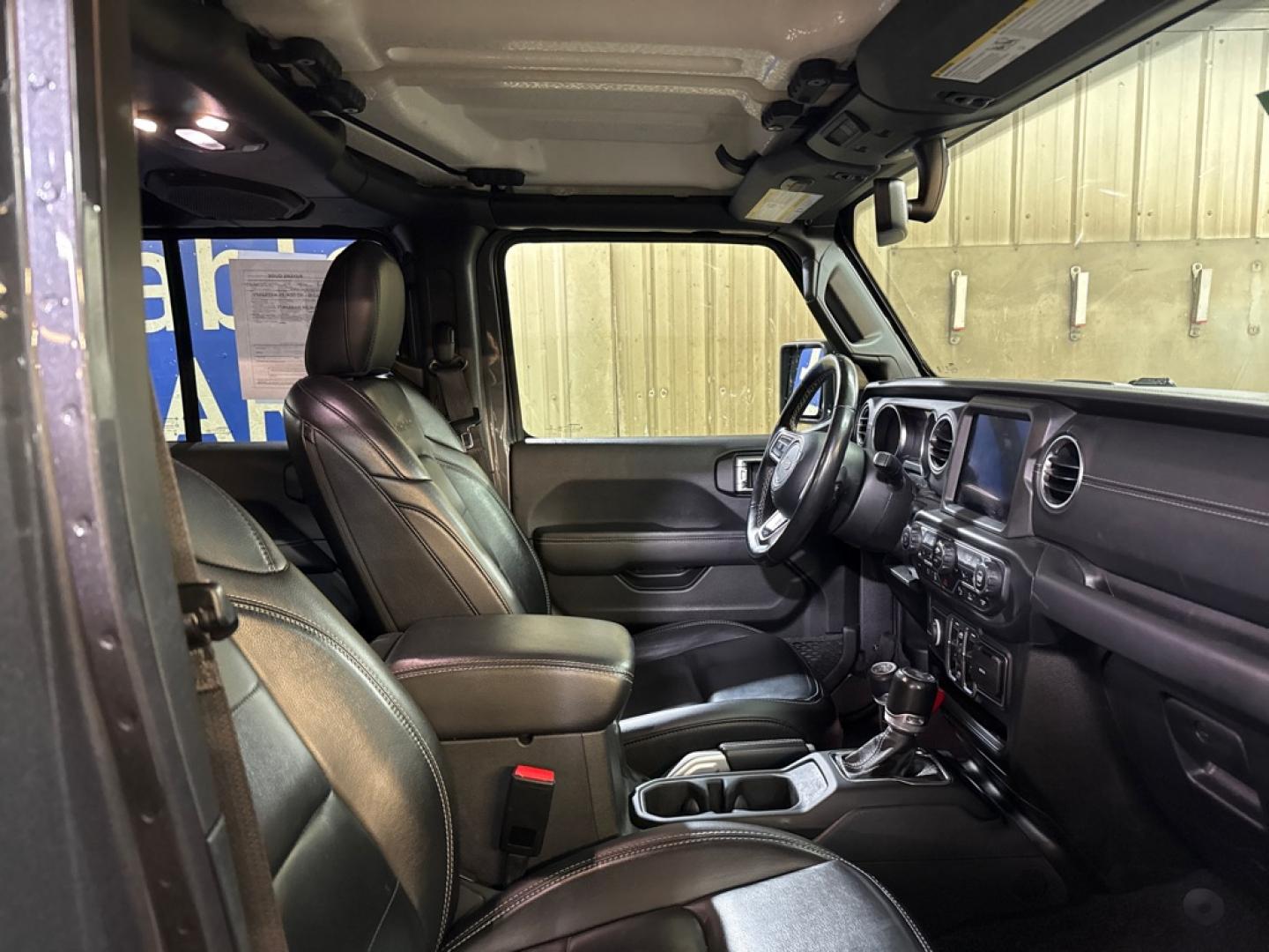 2021 GRAY JEEP WRANGLER UNLIMI SAHARA 4XE (1C4JJXP60MW) with an 2.0L engine, Automatic transmission, located at 2525 S. Cushman, Fairbanks, AK, 99701, (907) 452-5707, 64.824036, -147.712311- Photo#5