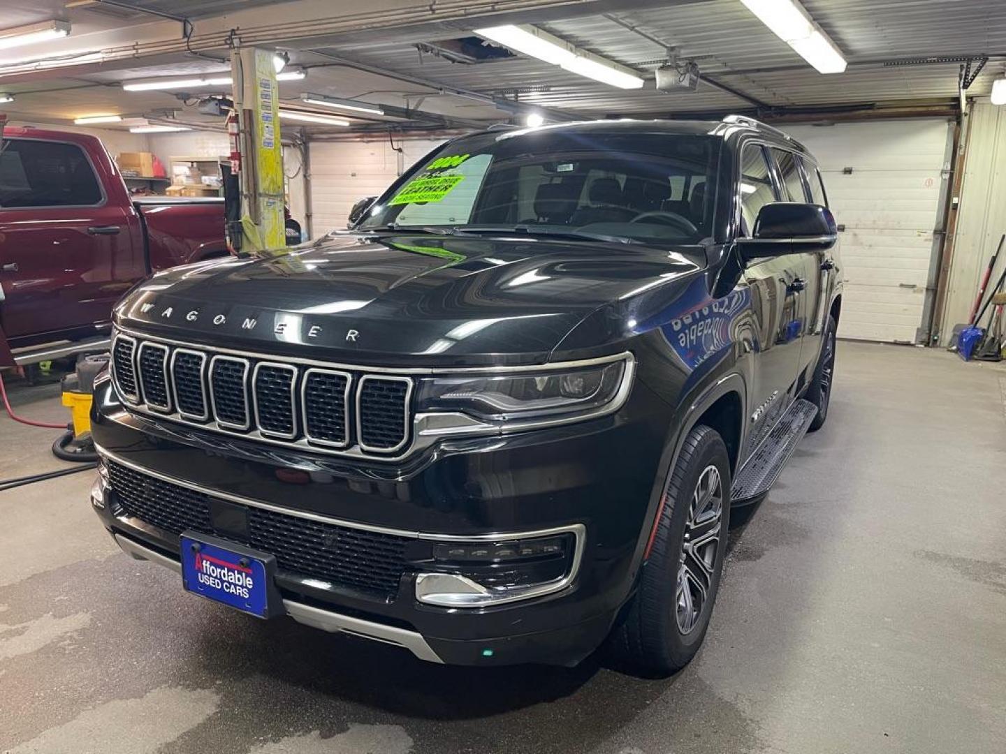 2024 BLACK JEEP WAGONEER SERIES II (1C4SJVBP6RS) with an 3.0L engine, Automatic transmission, located at 2525 S. Cushman, Fairbanks, AK, 99701, (907) 452-5707, 64.824036, -147.712311 - Photo#1
