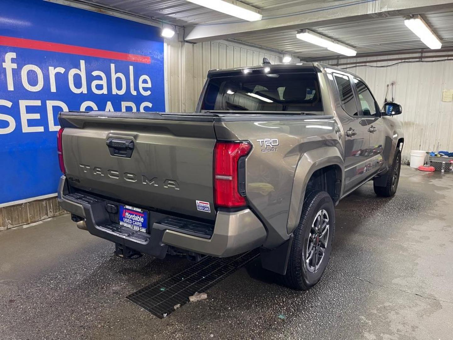 2024 BROWN TOYOTA TACOMA TRD-OFRD DOUBLE CAB (3TYLB5JN2RT) with an 2.4L engine, Automatic transmission, located at 2525 S. Cushman, Fairbanks, AK, 99701, (907) 452-5707, 64.824036, -147.712311 - Photo#2