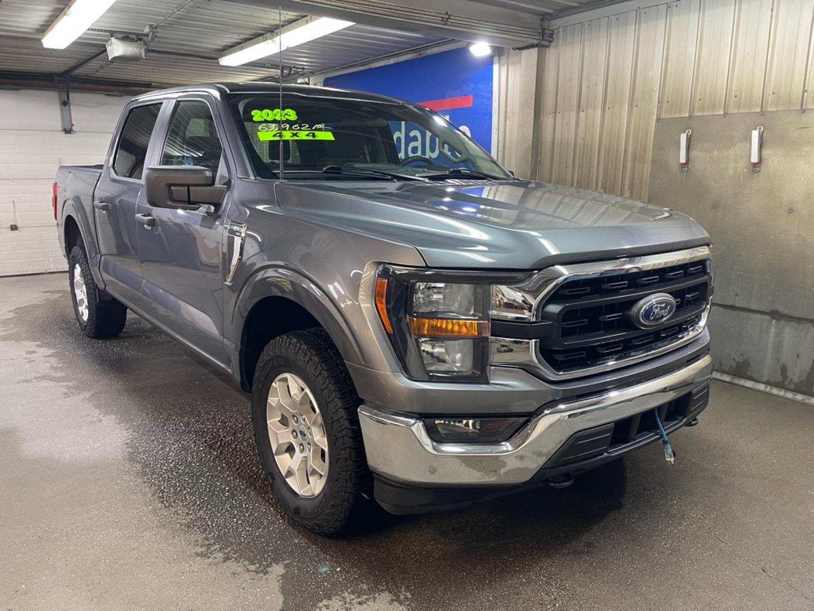 2023 GREY FORD F150 XLT SUPERCREW (1FTFW1E87PF) with an 3.5L engine, Automatic transmission, located at 2525 S. Cushman, Fairbanks, AK, 99701, (907) 452-5707, 64.824036, -147.712311 - Photo#0