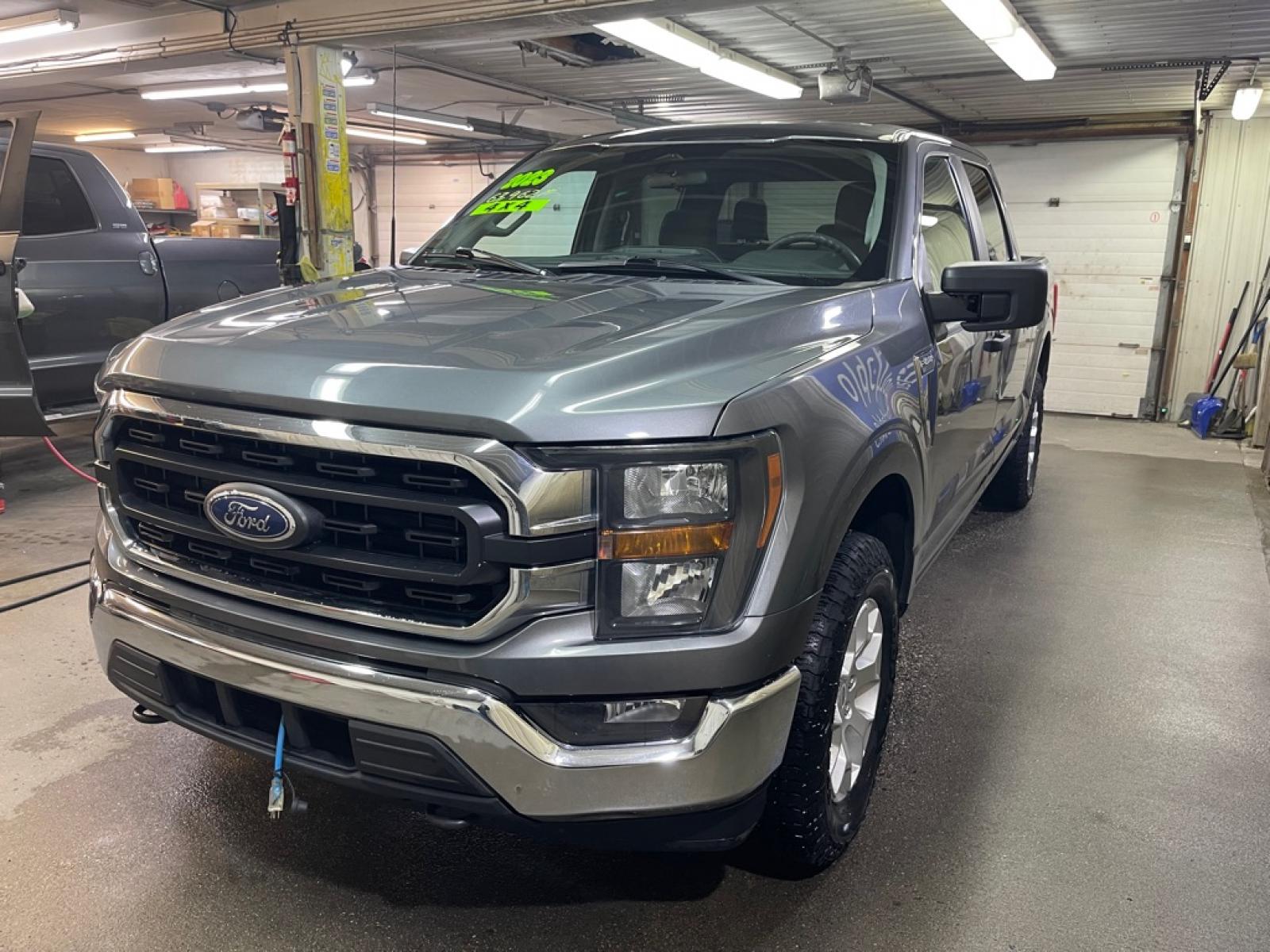 2023 GREY FORD F150 XLT SUPERCREW (1FTFW1E87PF) with an 3.5L engine, Automatic transmission, located at 2525 S. Cushman, Fairbanks, AK, 99701, (907) 452-5707, 64.824036, -147.712311 - Photo#1