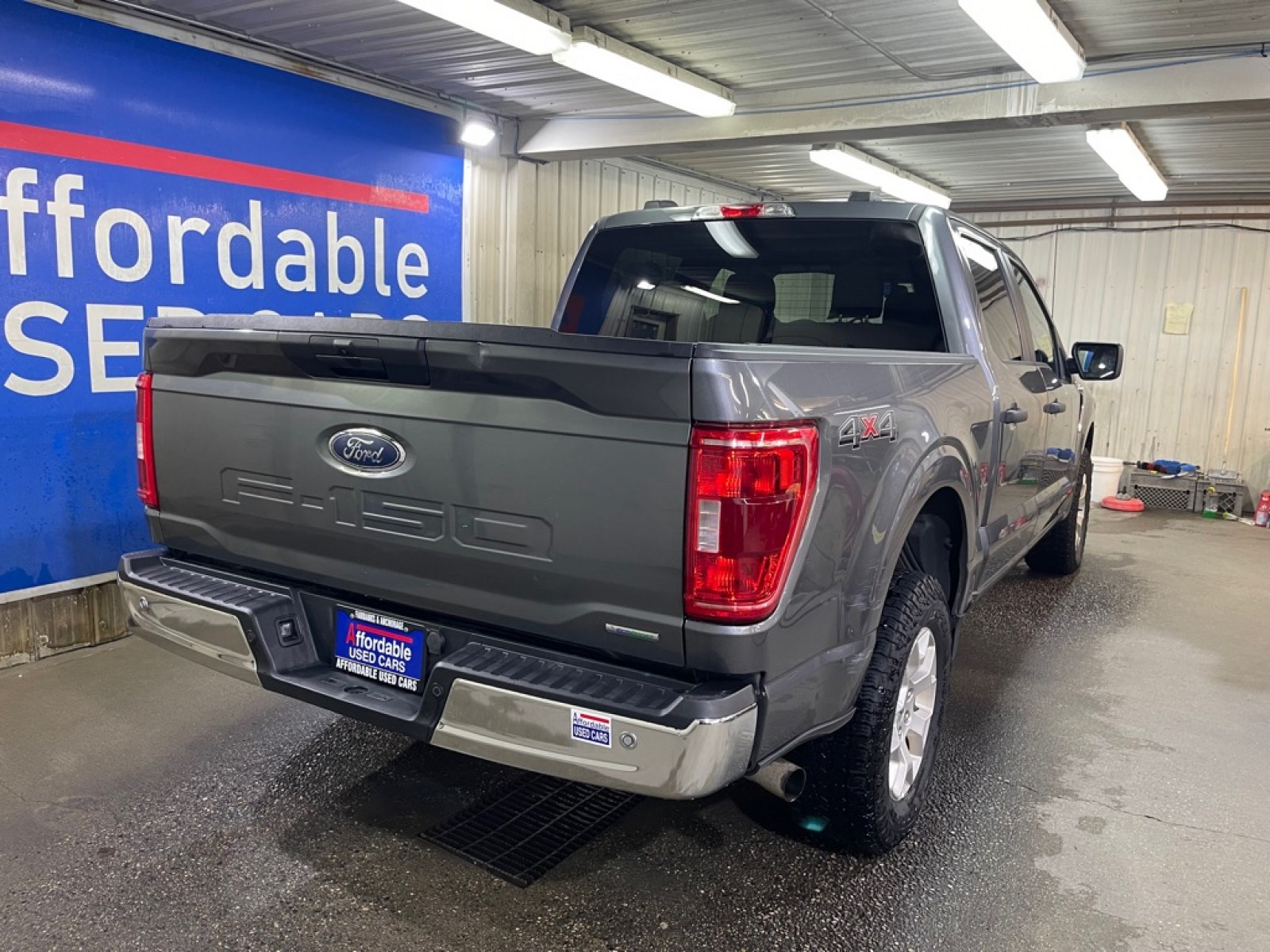 2023 GREY FORD F150 XLT SUPERCREW (1FTFW1E87PF) with an 3.5L engine, Automatic transmission, located at 2525 S. Cushman, Fairbanks, AK, 99701, (907) 452-5707, 64.824036, -147.712311 - Photo#2