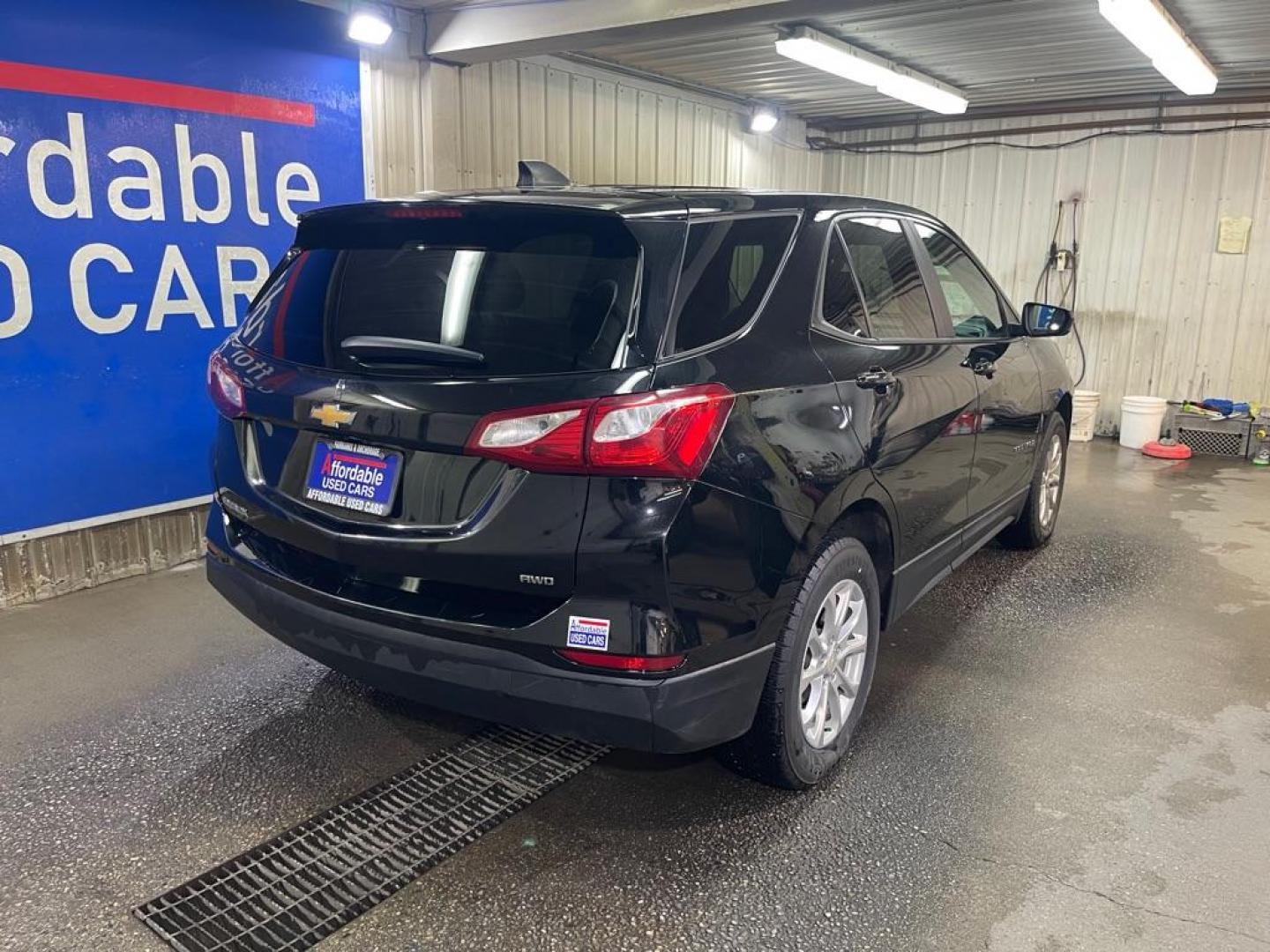 2021 BLACK CHEVROLET EQUINOX LS (2GNAXSEV7M6) with an 1.5L engine, Automatic transmission, located at 2525 S. Cushman, Fairbanks, AK, 99701, (907) 452-5707, 64.824036, -147.712311 - Photo#2