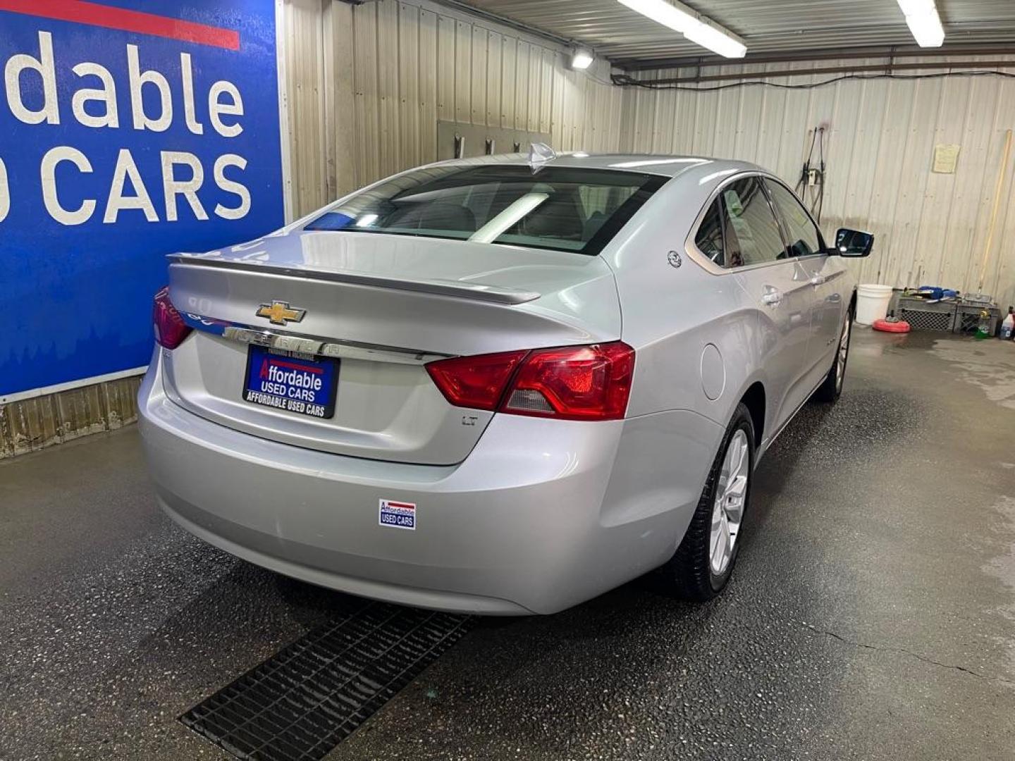 2019 SILVER CHEVROLET IMPALA LT (2G11Z5S38K9) with an 3.6L engine, Automatic transmission, located at 2525 S. Cushman, Fairbanks, AK, 99701, (907) 452-5707, 64.824036, -147.712311 - Photo#2