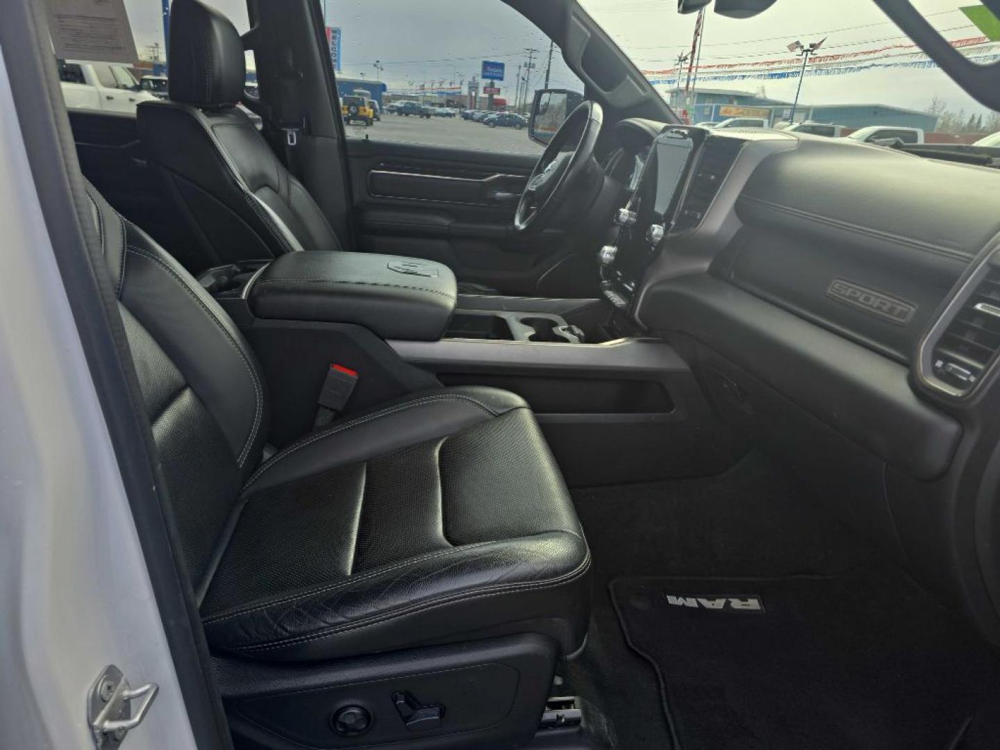 2019 WHITE RAM 1500 REBEL REBEL (1C6SRFLT4KN) with an 5.7L engine, Automatic transmission, located at 2525 S. Cushman, Fairbanks, AK, 99701, (907) 452-5707, 64.824036, -147.712311- Photo#1