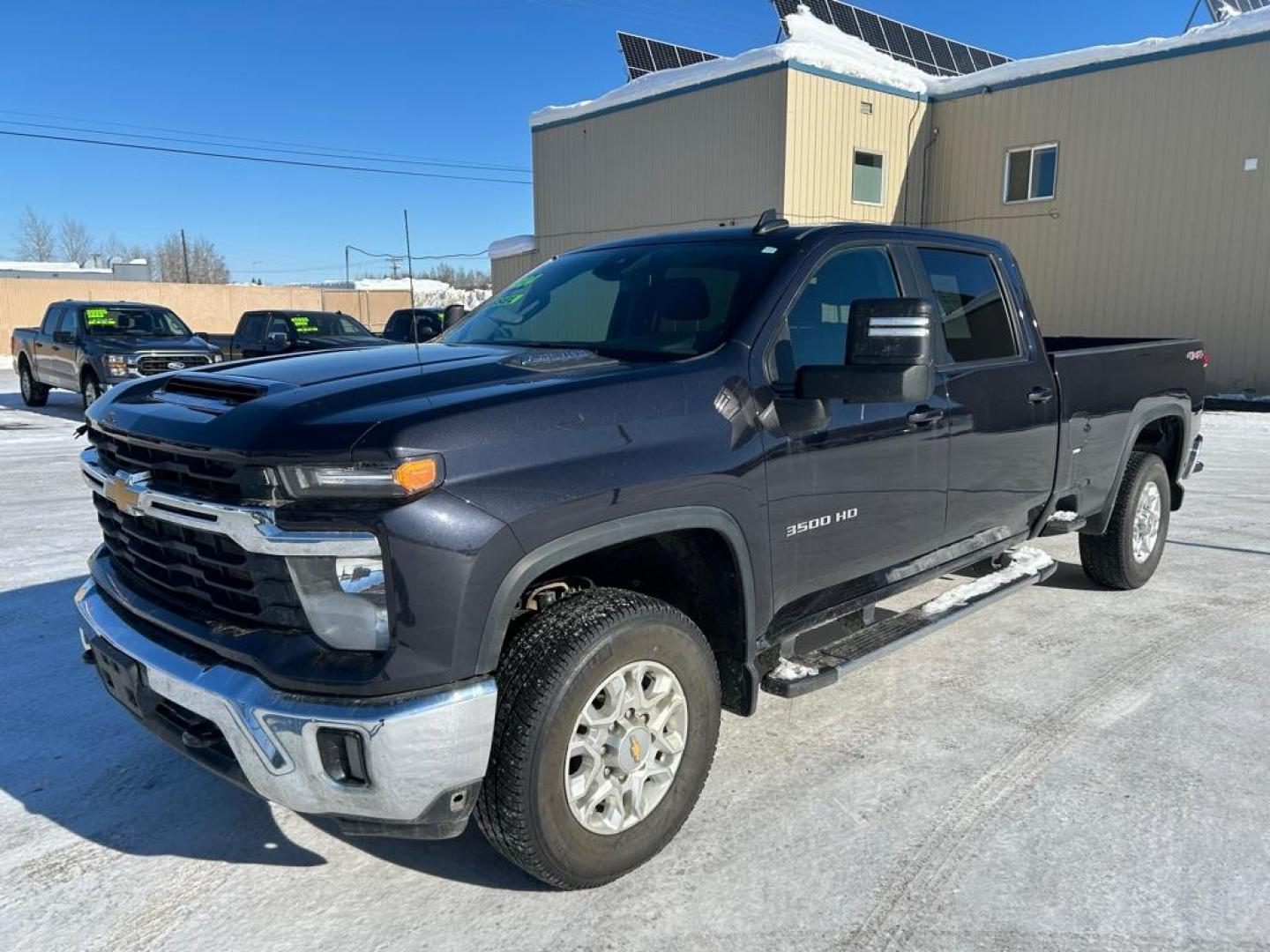 2024 GRAY CHEVROLET SILVERADO 3500 LT (1GC4YTEYXRF) with an 6.6L engine, Automatic transmission, located at 2525 S. Cushman, Fairbanks, AK, 99701, (907) 452-5707, 64.824036, -147.712311 - Photo#0