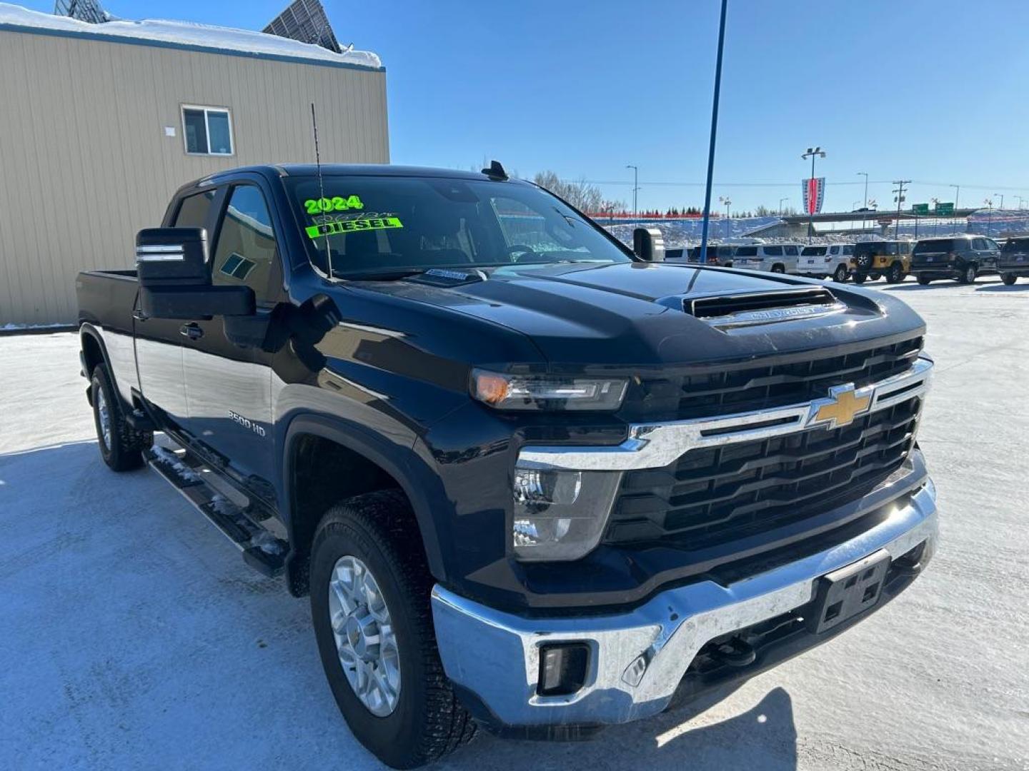 2024 GRAY CHEVROLET SILVERADO 3500 LT (1GC4YTEYXRF) with an 6.6L engine, Automatic transmission, located at 2525 S. Cushman, Fairbanks, AK, 99701, (907) 452-5707, 64.824036, -147.712311 - Photo#1