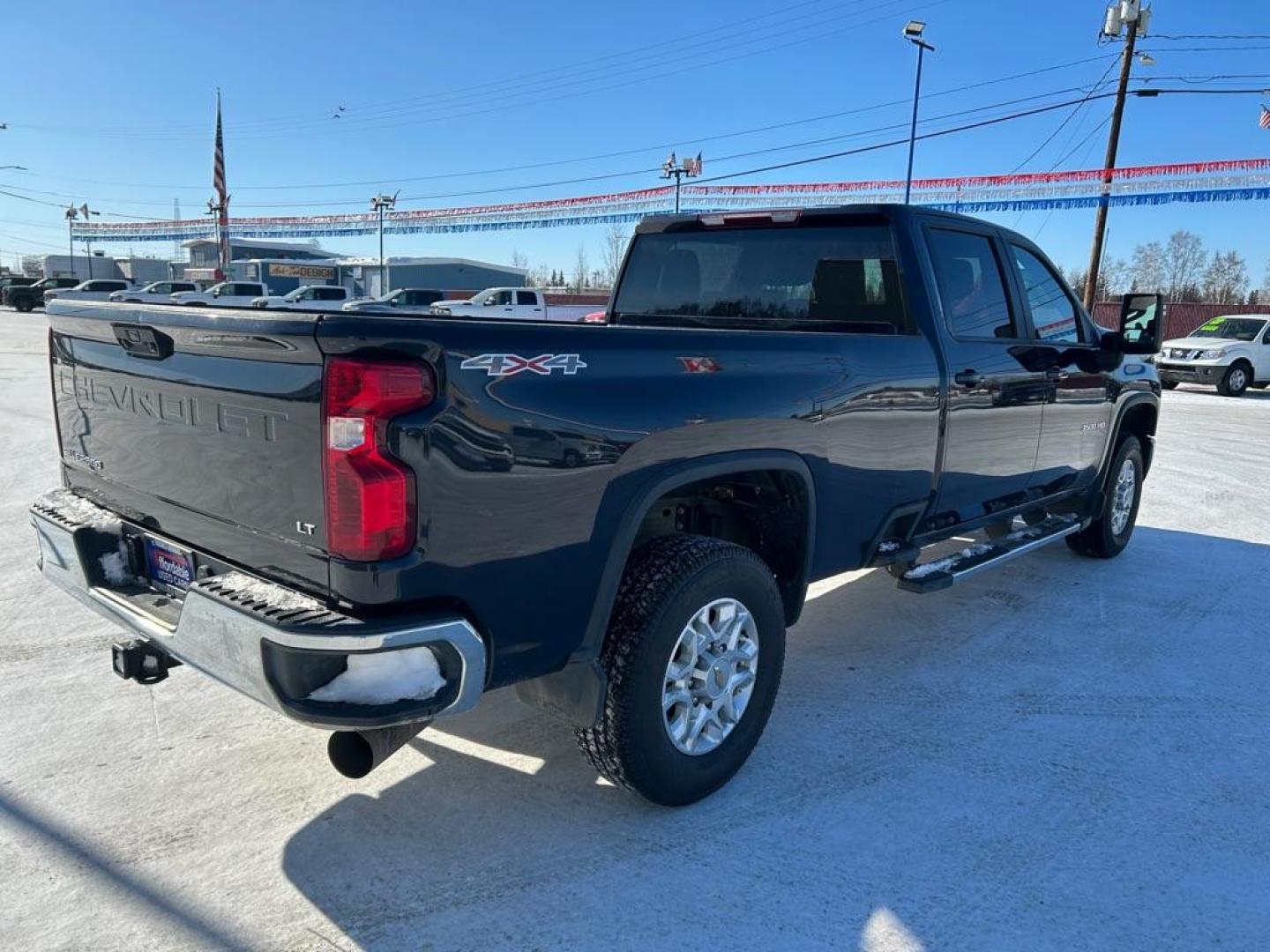2024 GRAY CHEVROLET SILVERADO 3500 LT (1GC4YTEYXRF) with an 6.6L engine, Automatic transmission, located at 2525 S. Cushman, Fairbanks, AK, 99701, (907) 452-5707, 64.824036, -147.712311 - Photo#2