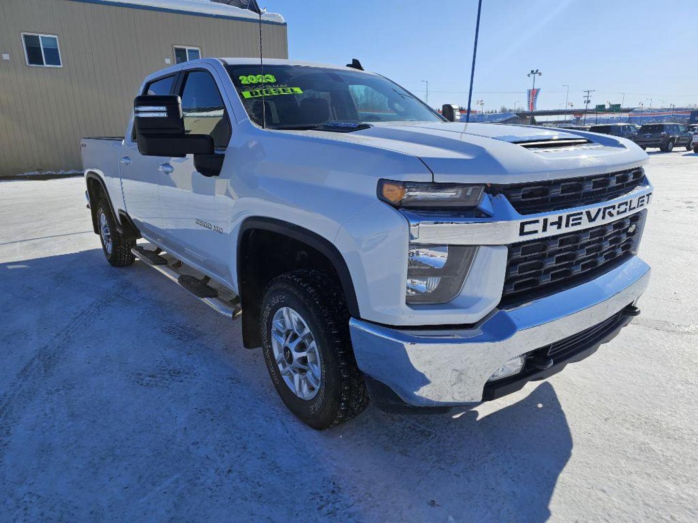 2023 WHITE CHEVROLET SILVERADO 2500 HEAVY DUTY LT (1GC4YNEYXPF) with an 6.6L engine, Automatic transmission, located at 2525 S. Cushman, Fairbanks, AK, 99701, (907) 452-5707, 64.824036, -147.712311 - Photo#2