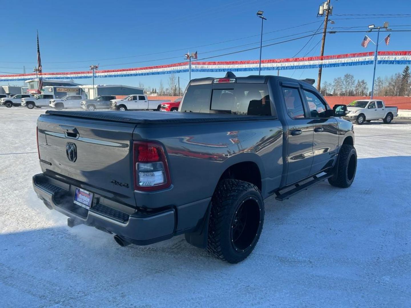 2022 BLACK RAM 1500 BIG HORN/LONE STAR (1C6SRFBTXNN) with an 5.7L engine, Automatic transmission, located at 2525 S. Cushman, Fairbanks, AK, 99701, (907) 452-5707, 64.824036, -147.712311 - Photo#2