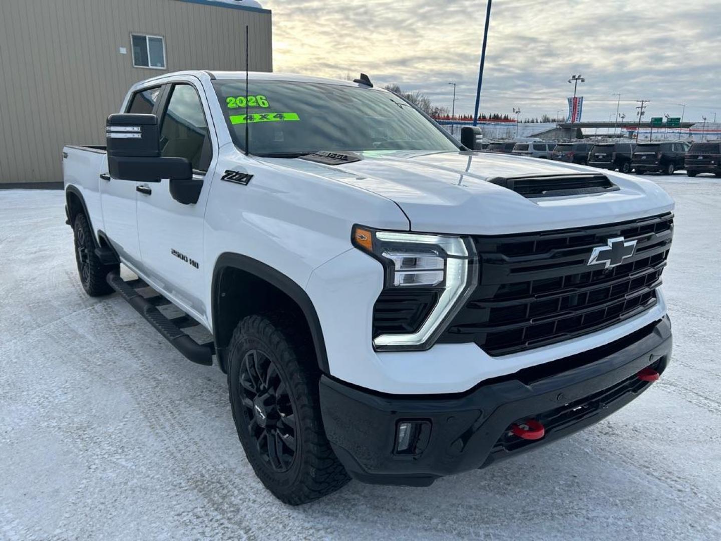 2026 WHITE CHEVROLET SILVERADO 2500 HEAVY DUTY LT (2GC1KNE75T1) with an 6.6L engine, Automatic transmission, located at 2525 S. Cushman, Fairbanks, AK, 99701, (907) 452-5707, 64.824036, -147.712311 - Photo#1