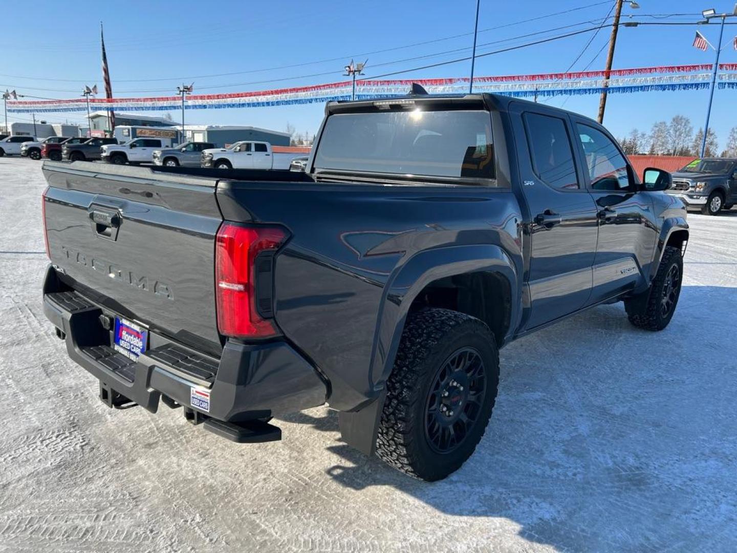 2024 GRAY TOYOTA TACOMA DOUBLE CAB (3TMLB5JN3RM) with an 2.4L engine, Automatic transmission, located at 2525 S. Cushman, Fairbanks, AK, 99701, (907) 452-5707, 64.824036, -147.712311 - Photo#2