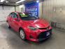 2018 RED TOYOTA COROLLA L (5YFBURHE9JP) with an 1.8L engine, Continuously Variable transmission, located at 2525 S. Cushman, Fairbanks, AK, 99701, (907) 452-5707, 64.824036, -147.712311 - Photo#0