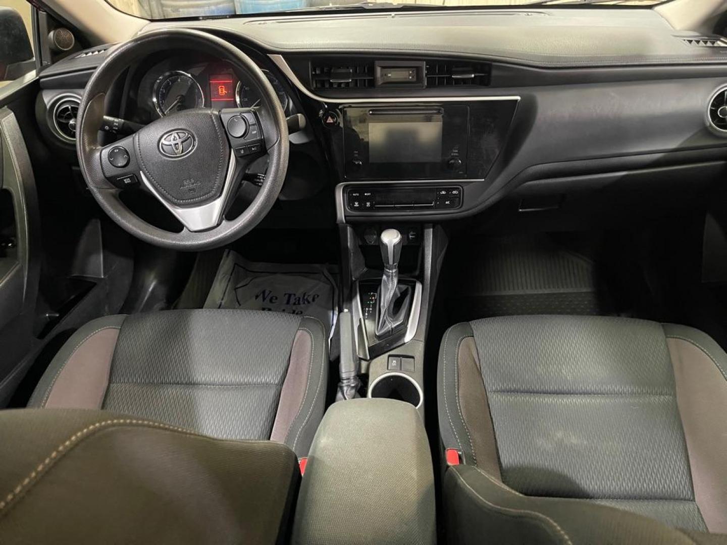 2018 RED TOYOTA COROLLA L (5YFBURHE9JP) with an 1.8L engine, Continuously Variable transmission, located at 2525 S. Cushman, Fairbanks, AK, 99701, (907) 452-5707, 64.824036, -147.712311 - Photo#5