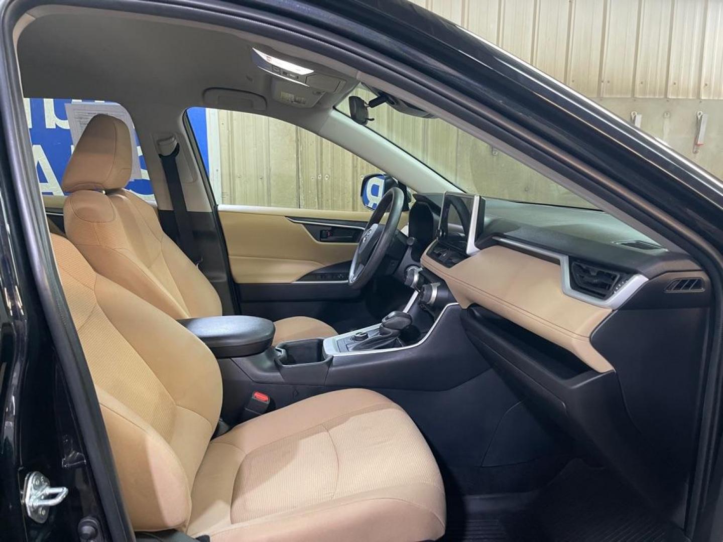 2024 BLACK TOYOTA RAV4 LE LE (2T3LWRFV0RW) with an 2.5L engine, Continuously Variable transmission, located at 2525 S. Cushman, Fairbanks, AK, 99701, (907) 452-5707, 64.824036, -147.712311 - Photo#3