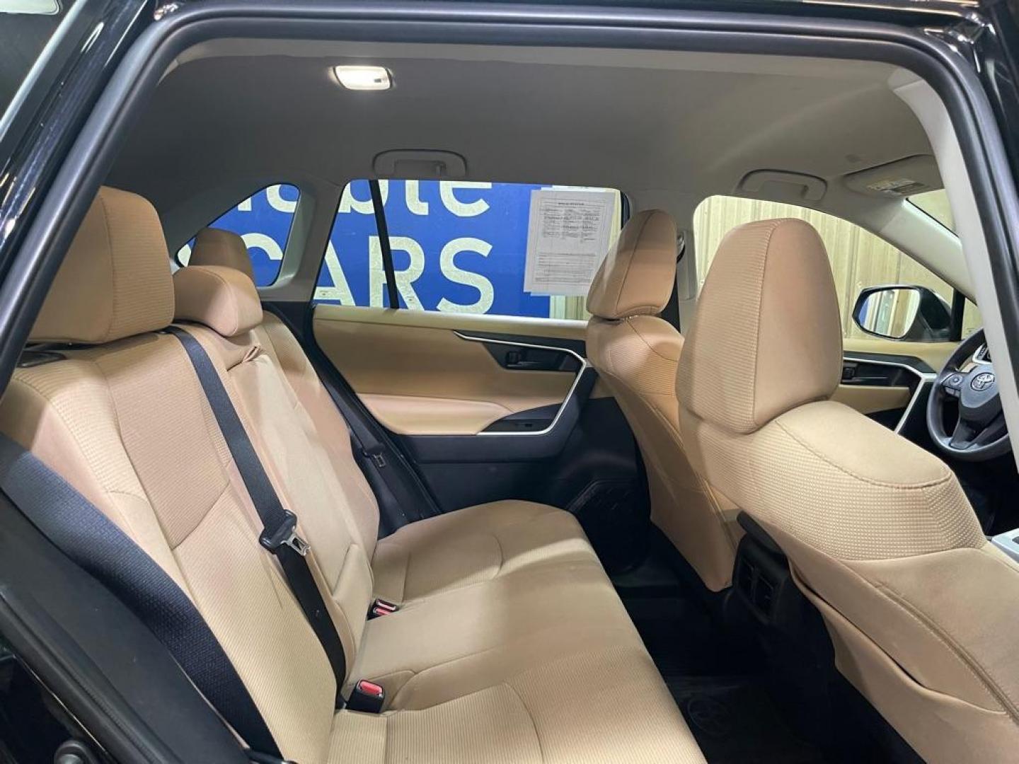 2024 BLACK TOYOTA RAV4 LE LE (2T3LWRFV0RW) with an 2.5L engine, Continuously Variable transmission, located at 2525 S. Cushman, Fairbanks, AK, 99701, (907) 452-5707, 64.824036, -147.712311 - Photo#4