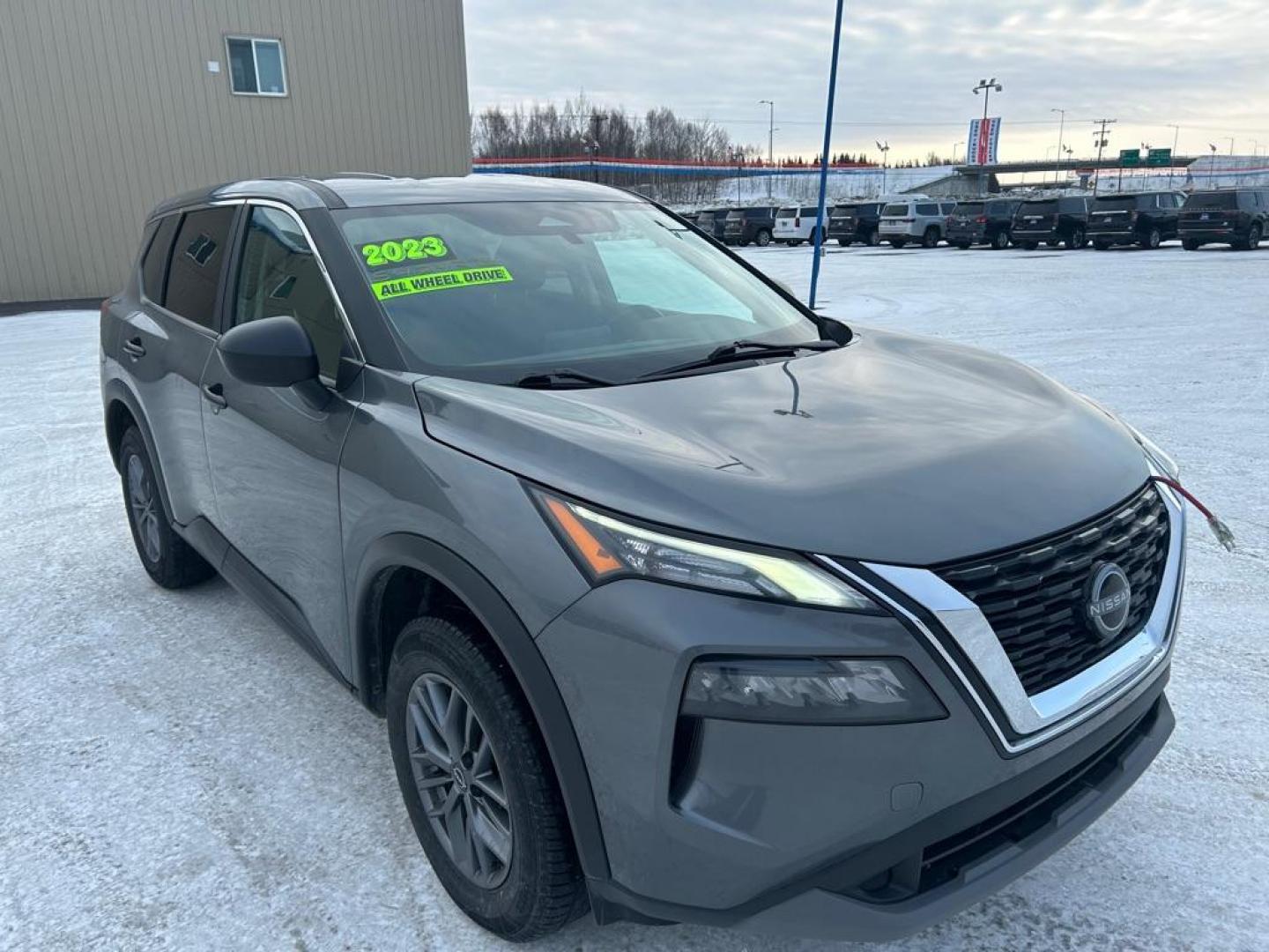 2023 GREY NISSAN ROGUE S (5N1BT3AB3PC) with an 1.5L engine, Continuously Variable transmission, located at 2525 S. Cushman, Fairbanks, AK, 99701, (907) 452-5707, 64.824036, -147.712311 - Photo#1