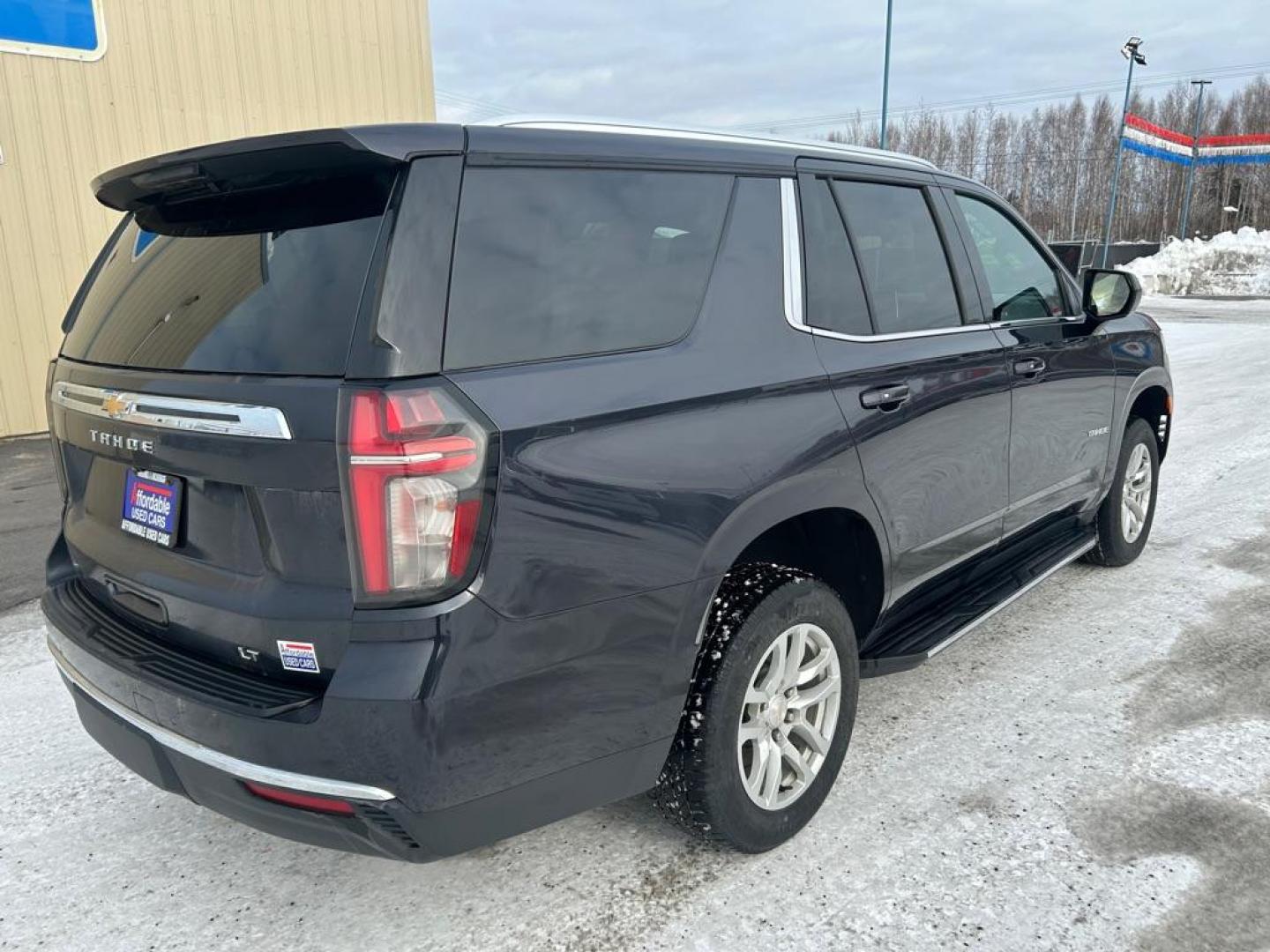 2023 GREY CHEVROLET TAHOE 1500 LT (1GNSKNKD9PR) with an 5.3L engine, Automatic transmission, located at 2525 S. Cushman, Fairbanks, AK, 99701, (907) 452-5707, 64.824036, -147.712311 - Photo#2