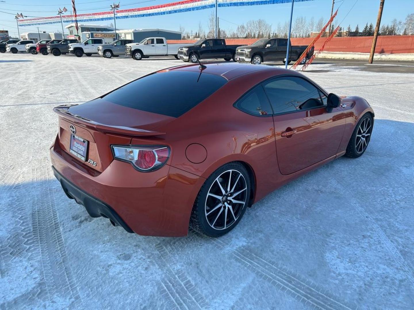 2013 ORANGE SCION FR-S (JF1ZNAA17D1) with an 2.0L engine, Automatic transmission, located at 2525 S. Cushman, Fairbanks, AK, 99701, (907) 452-5707, 64.824036, -147.712311 - Photo#2