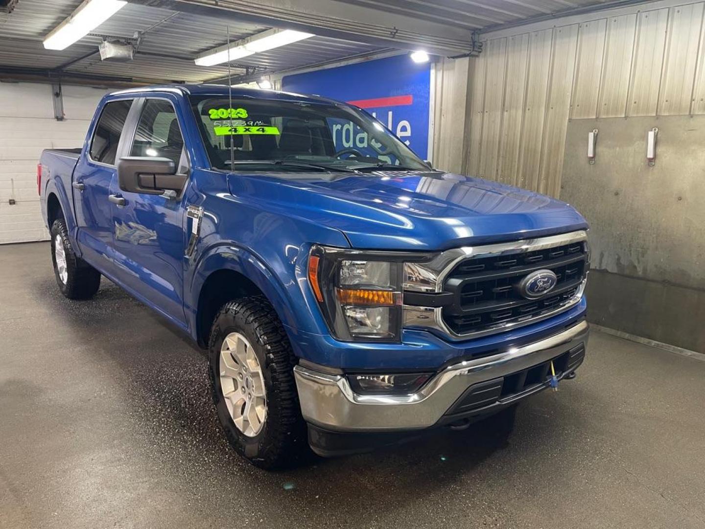 2023 BLUE FORD F150 XLT XLT (1FTFW1E86PK) with an 3.5L engine, Automatic transmission, located at 2525 S. Cushman, Fairbanks, AK, 99701, (907) 452-5707, 64.824036, -147.712311 - Photo#0