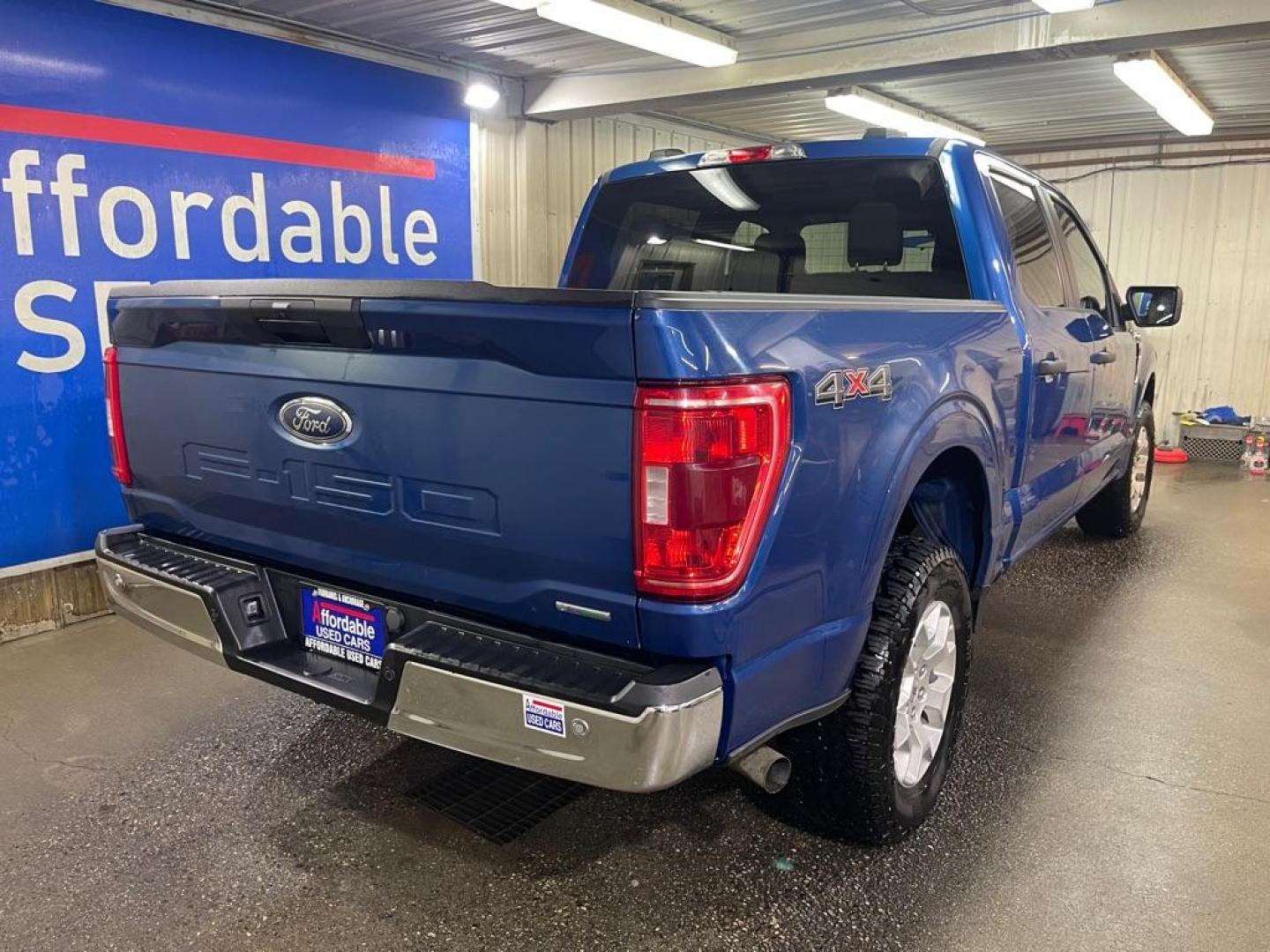 2023 BLUE FORD F150 XLT XLT (1FTFW1E86PK) with an 3.5L engine, Automatic transmission, located at 2525 S. Cushman, Fairbanks, AK, 99701, (907) 452-5707, 64.824036, -147.712311 - Photo#2