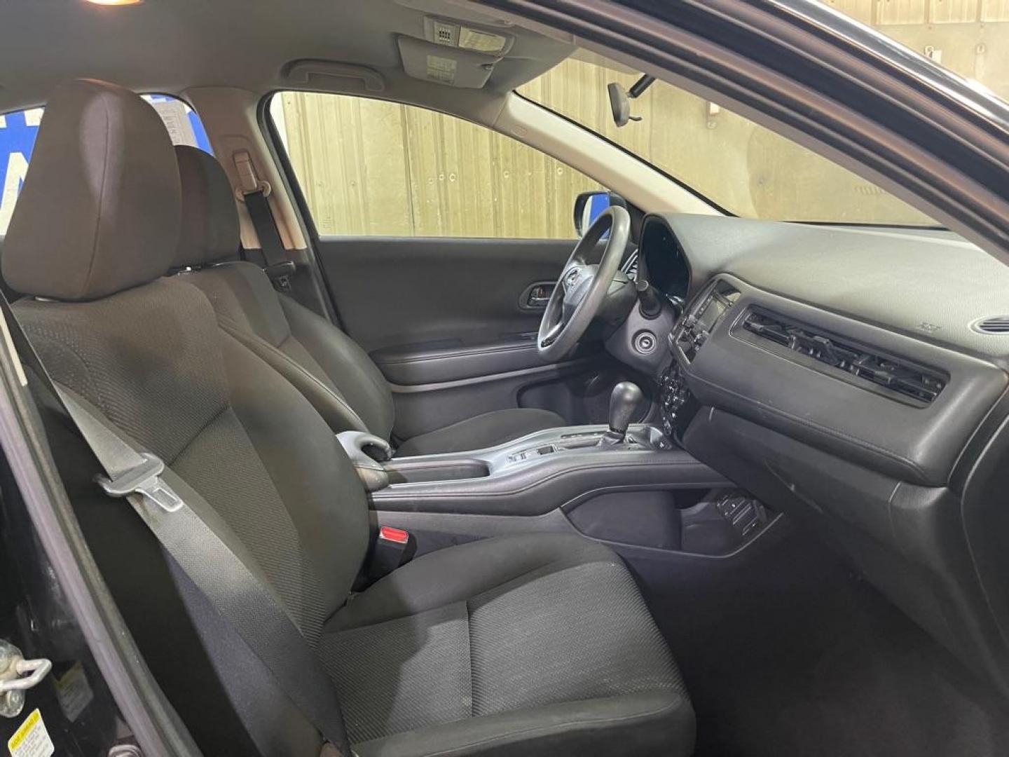 2016 BLACK HONDA HR-V LX (3CZRU6H38GM) with an 1.8L engine, Continuously Variable transmission, located at 2525 S. Cushman, Fairbanks, AK, 99701, (907) 452-5707, 64.824036, -147.712311 - Photo#3
