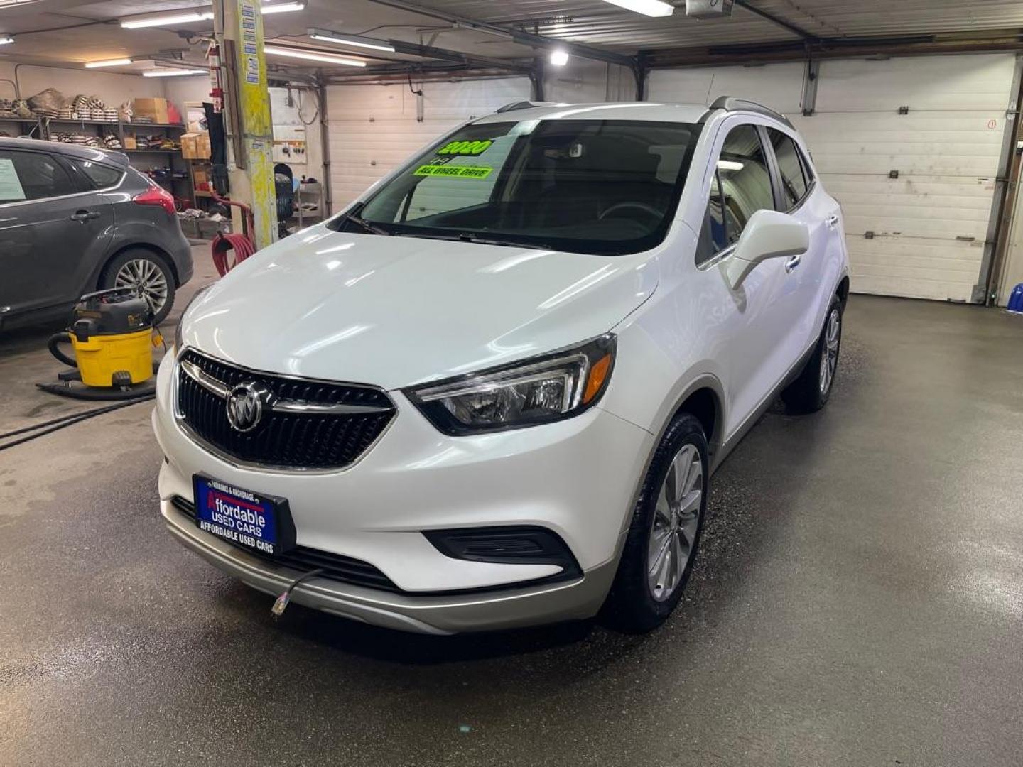 2020 WHITE BUICK ENCORE PREFERRED (KL4CJESB8LB) with an 1.4L engine, Automatic transmission, located at 2525 S. Cushman, Fairbanks, AK, 99701, (907) 452-5707, 64.824036, -147.712311 - Photo#1