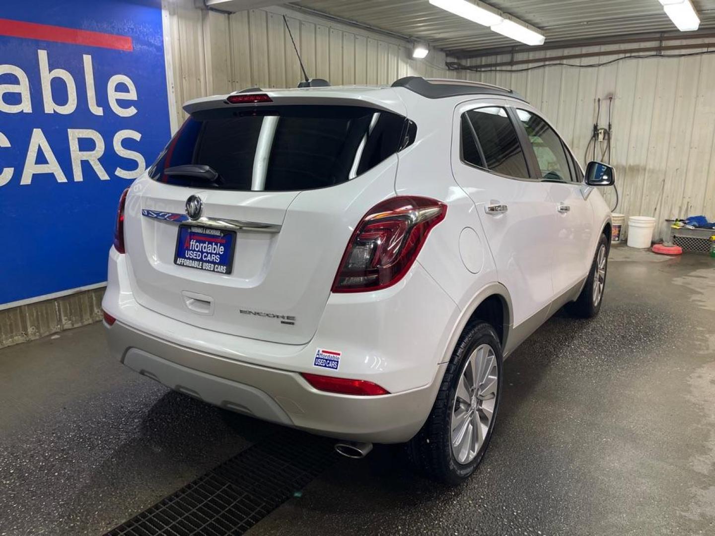 2020 WHITE BUICK ENCORE PREFERRED (KL4CJESB8LB) with an 1.4L engine, Automatic transmission, located at 2525 S. Cushman, Fairbanks, AK, 99701, (907) 452-5707, 64.824036, -147.712311 - Photo#2