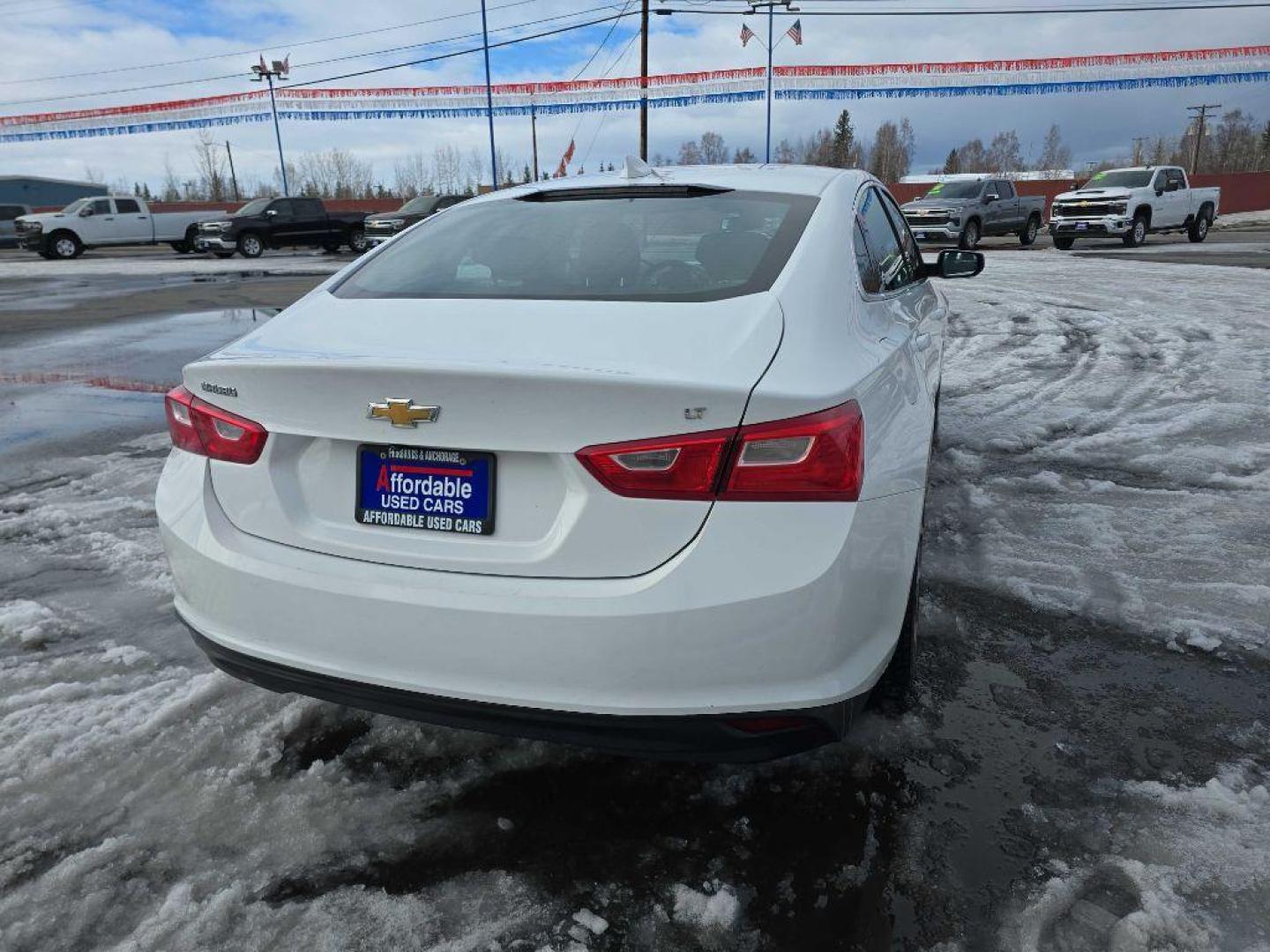 2023 WHITE CHEVROLET MALIBU LT (1G1ZD5ST6PF) with an 1.5L engine, Continuously Variable transmission, located at 2525 S. Cushman, Fairbanks, AK, 99701, (907) 452-5707, 64.824036, -147.712311 - Photo#2