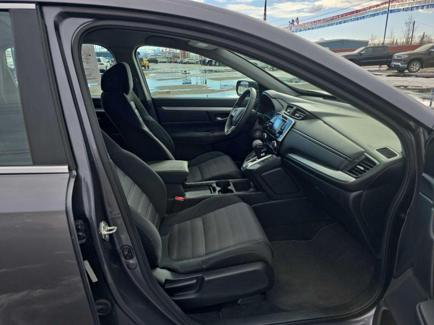 2019 GRAY HONDA CR-V LX (5J6RW6H32KL) with an 2.4L engine, Continuously Variable transmission, located at 2525 S. Cushman, Fairbanks, AK, 99701, (907) 452-5707, 64.824036, -147.712311 - Photo#2