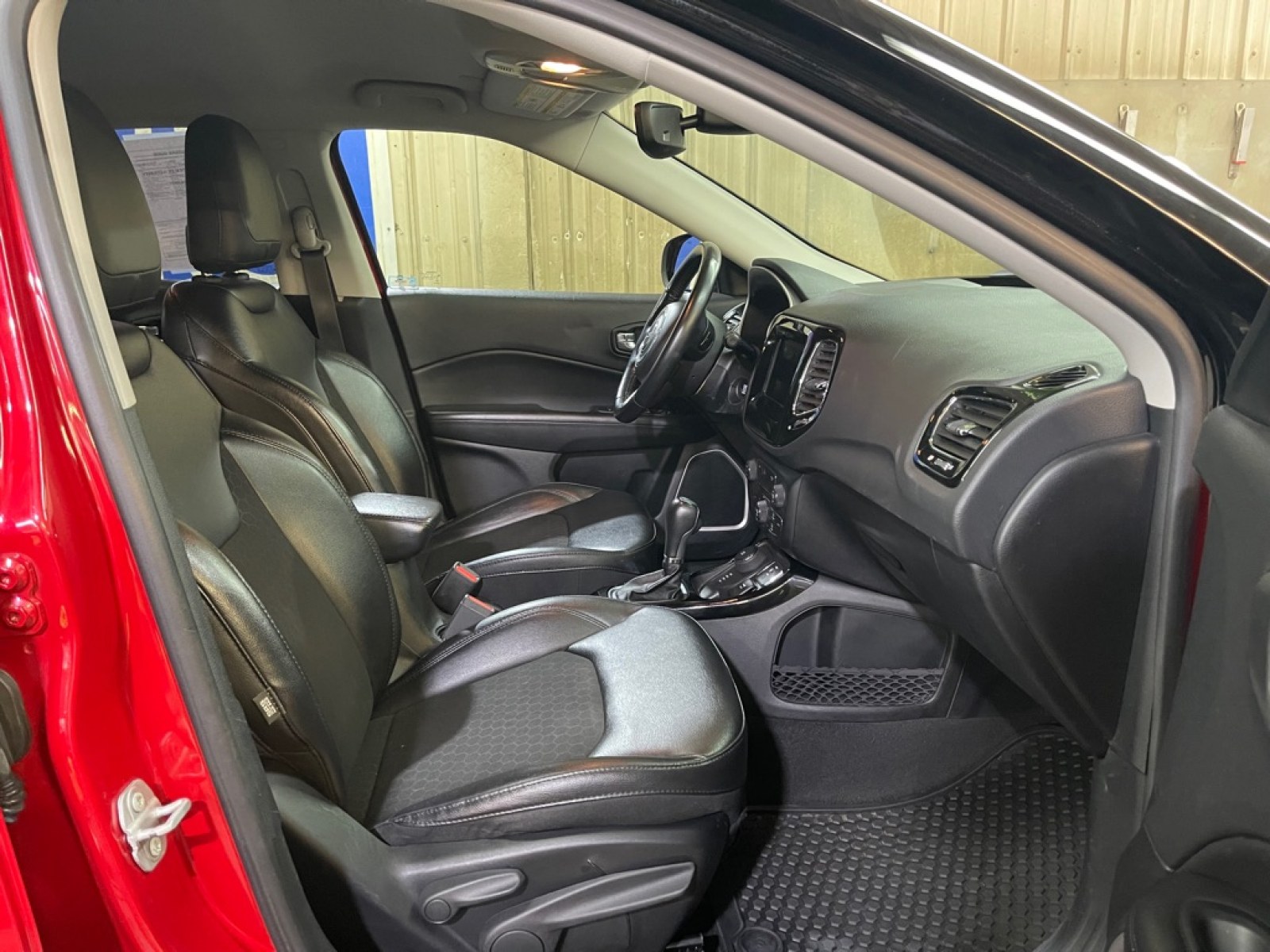 2021 RED JEEP COMPASS LATITUDE (3C4NJDBB7MT) with an 2.4L engine, Automatic transmission, located at 2525 S. Cushman, Fairbanks, AK, 99701, (907) 452-5707, 64.824036, -147.712311 - Photo#3